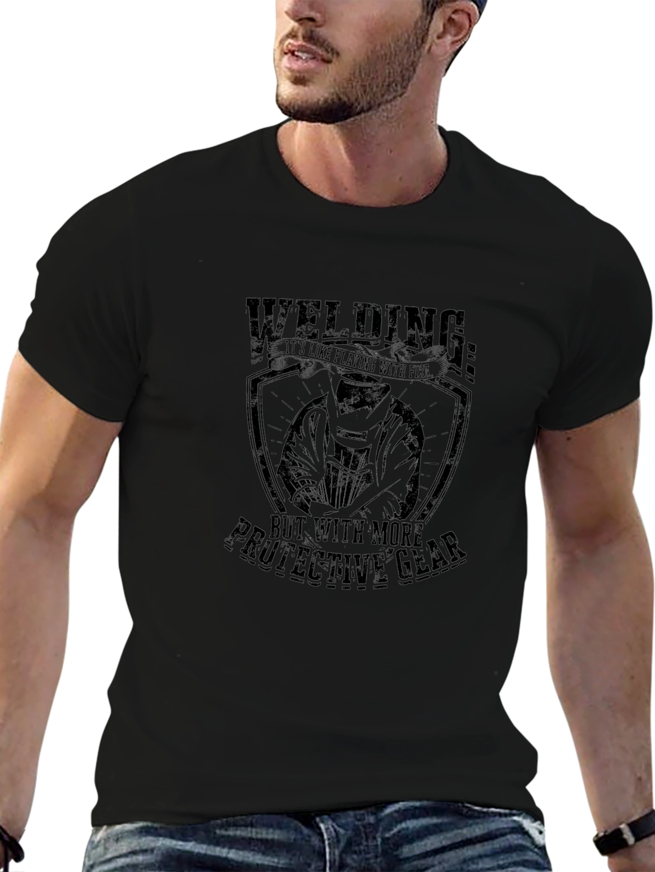 Welding Protective Gear Graphic Tee