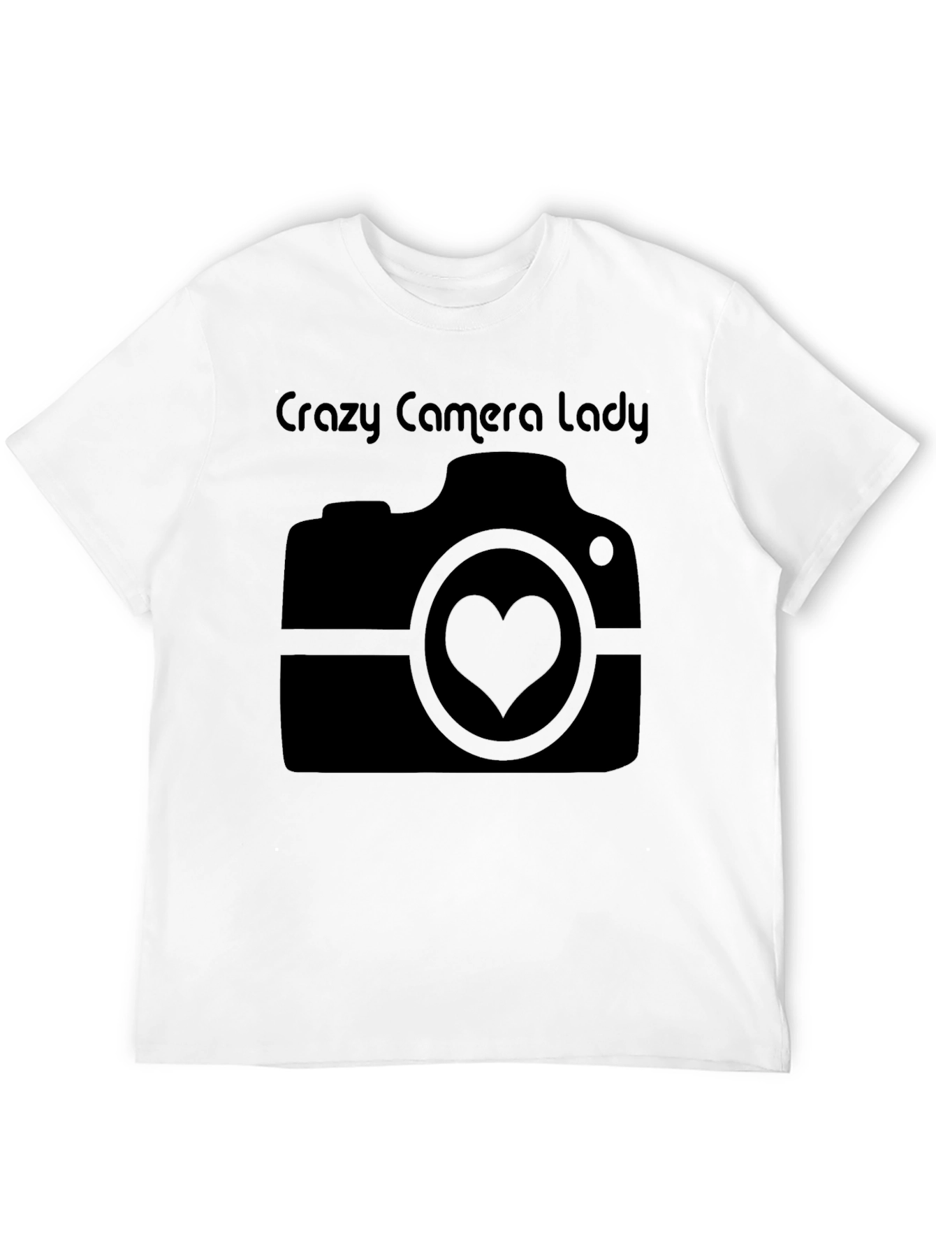 Crazy Camera Lady T-Shirt - Photo Lover Gift