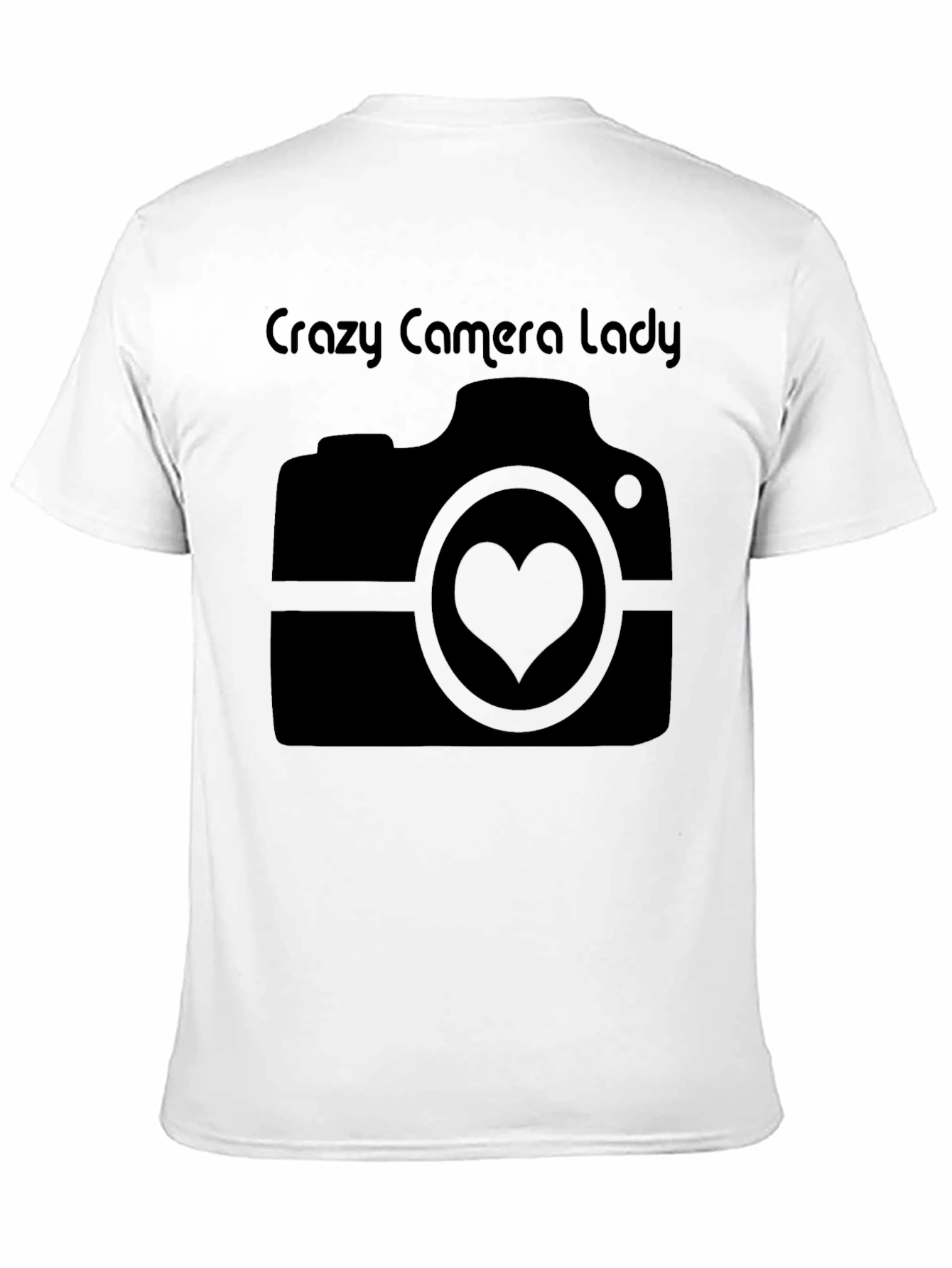 Crazy Camera Lady T-Shirt - Photo Lover Gift