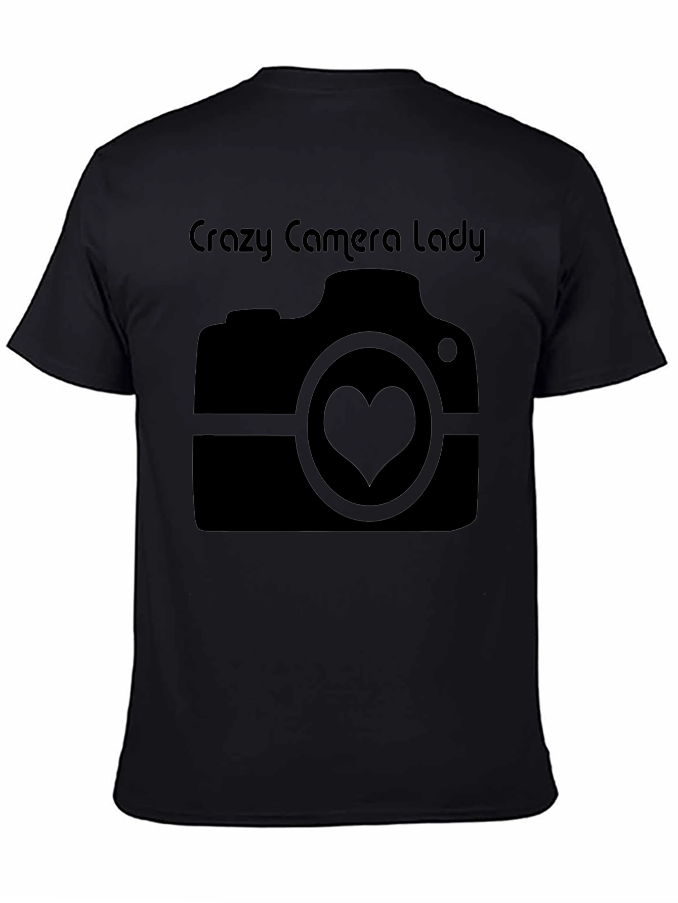Crazy Camera Lady T-Shirt - Photo Lover Gift