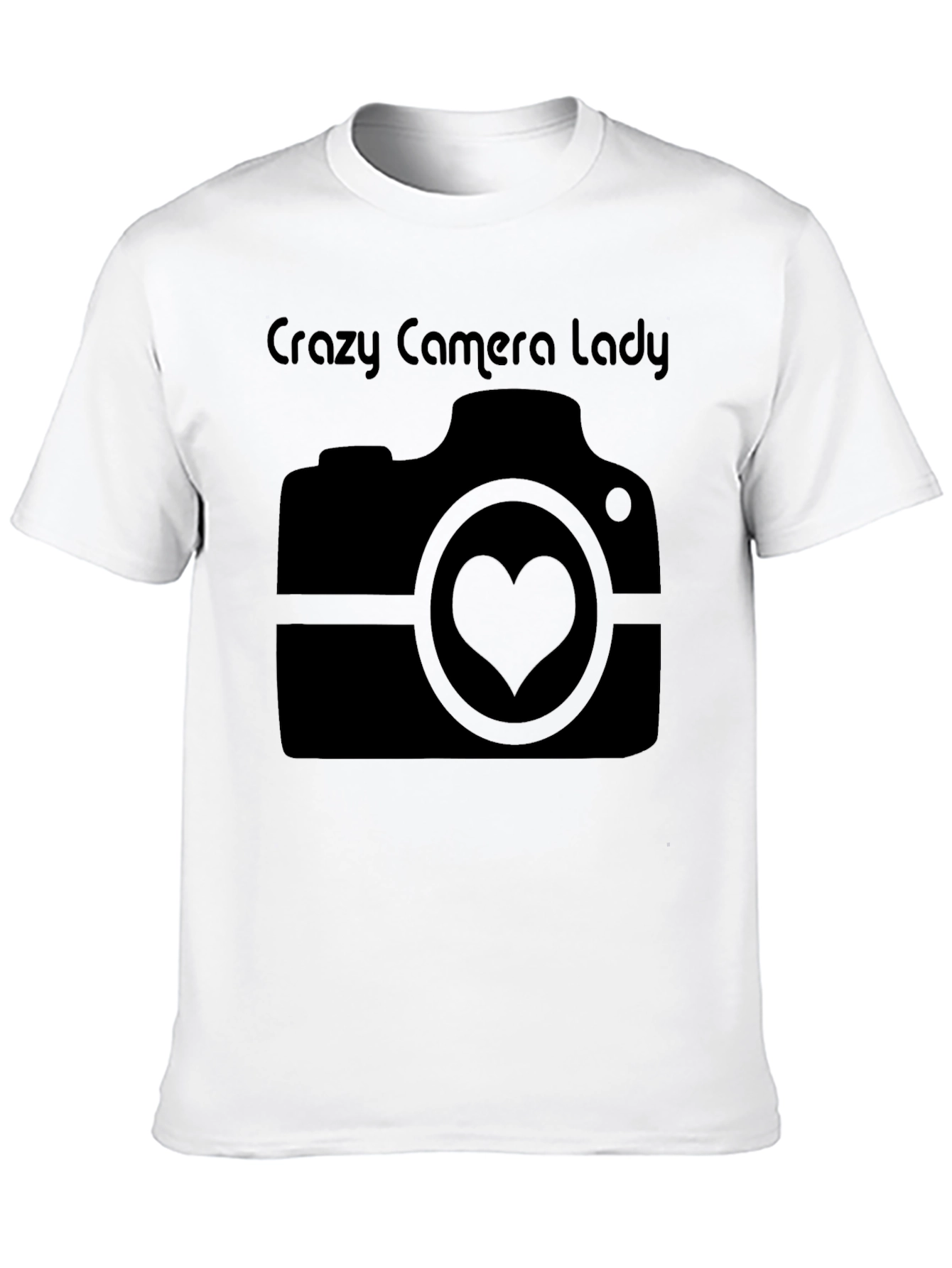 Crazy Camera Lady T-Shirt - Photo Lover Gift