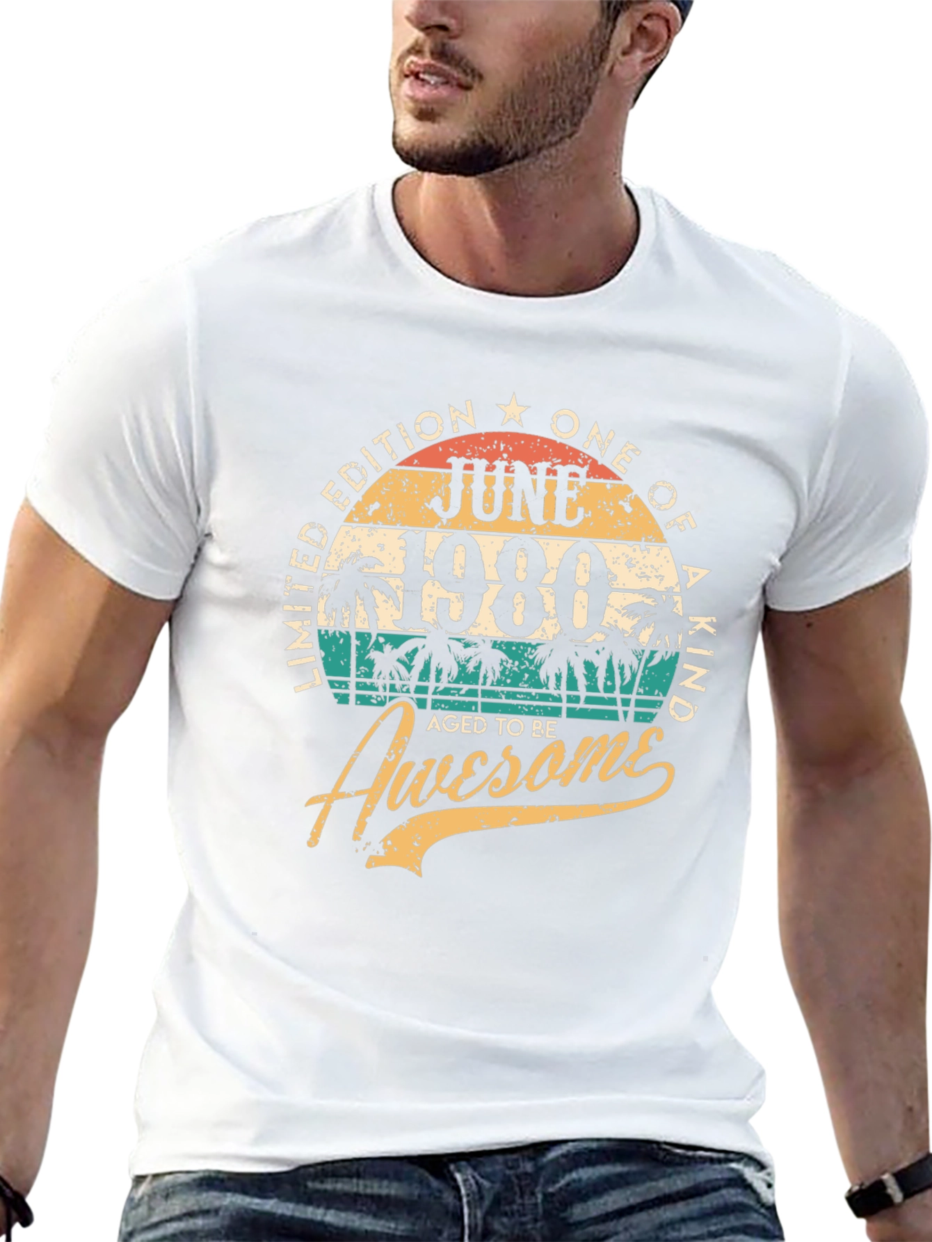 June 1980 Limited Edition 44th Birthday T-Shirt