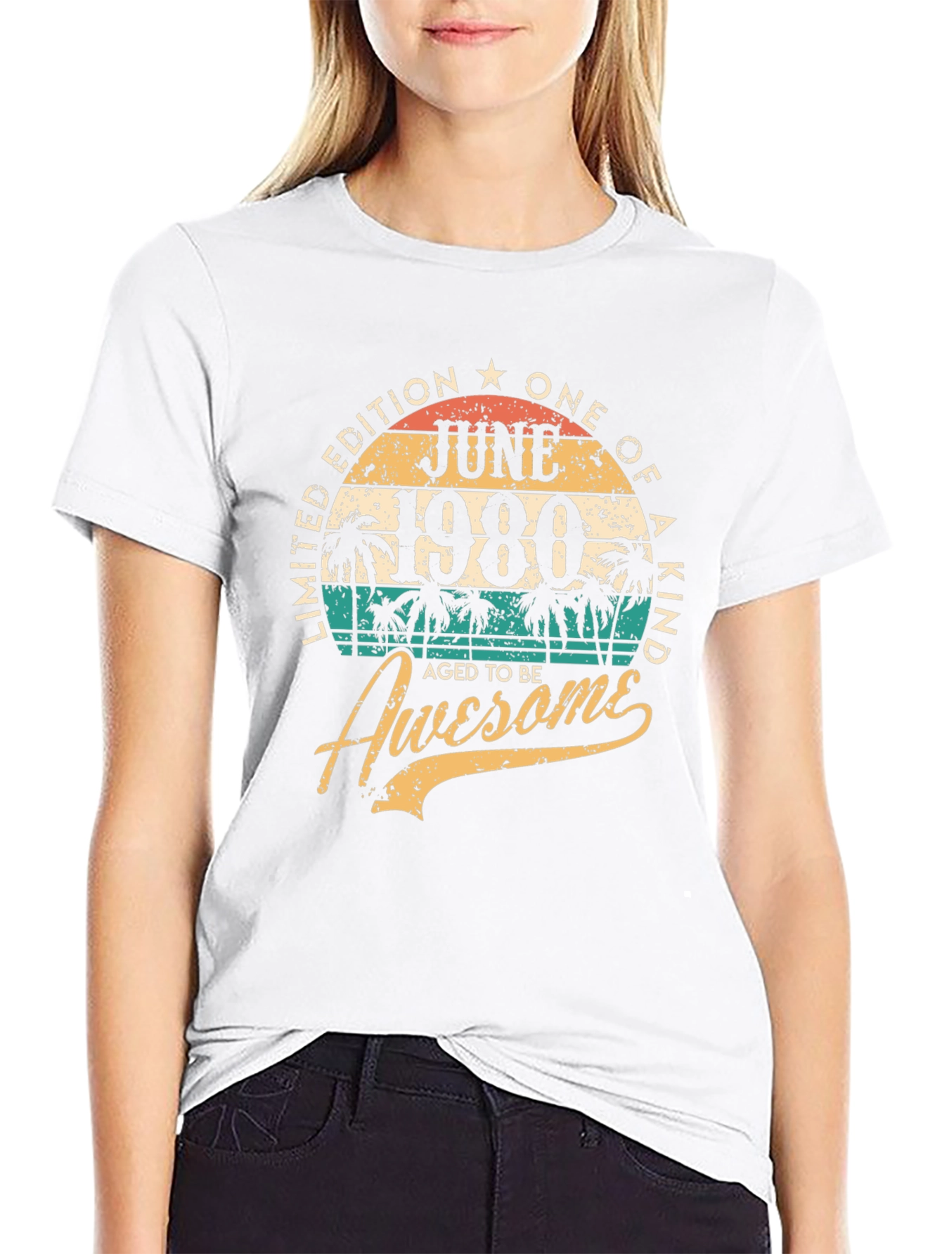 June 1980 Limited Edition 44th Birthday T-Shirt