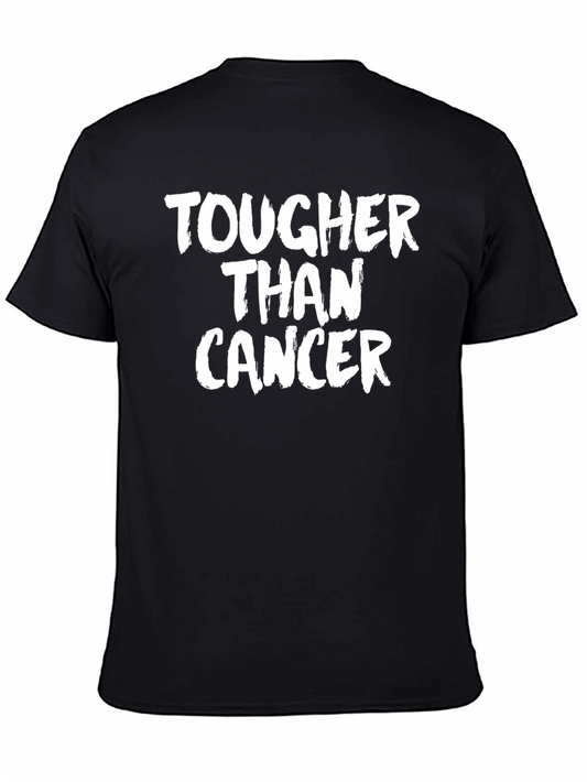 Tougher Than Cancer Awareness T-Shirt - Black