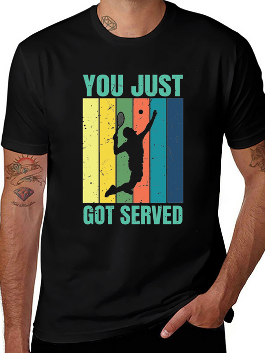 You Just Got Served Tennis Graphic Tee