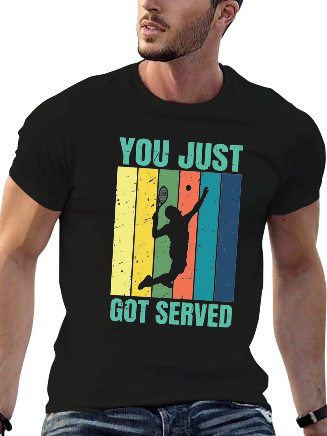 You Just Got Served Tennis Graphic Tee