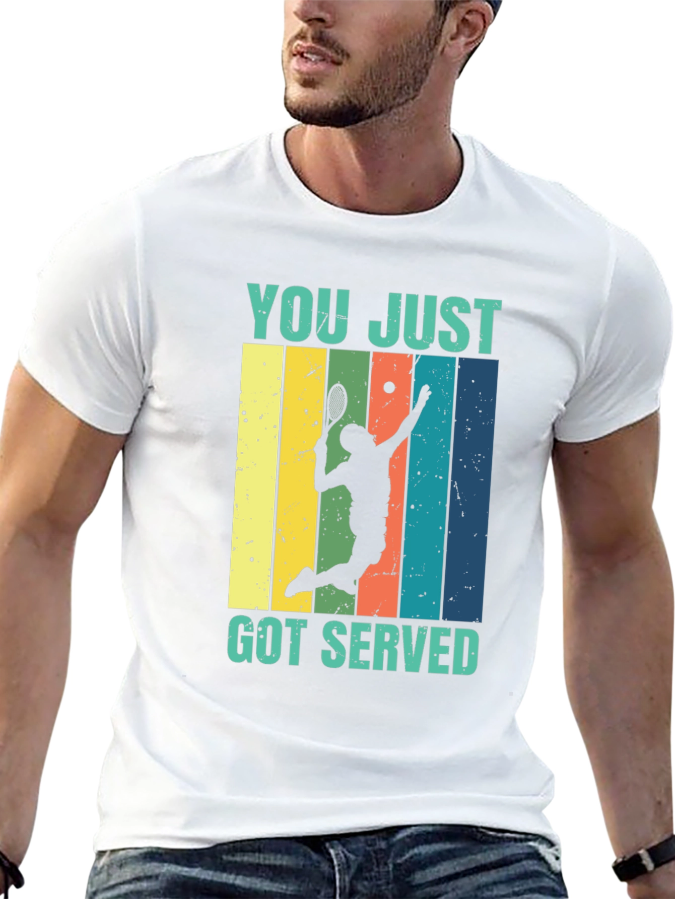 You Just Got Served Tennis Graphic Tee