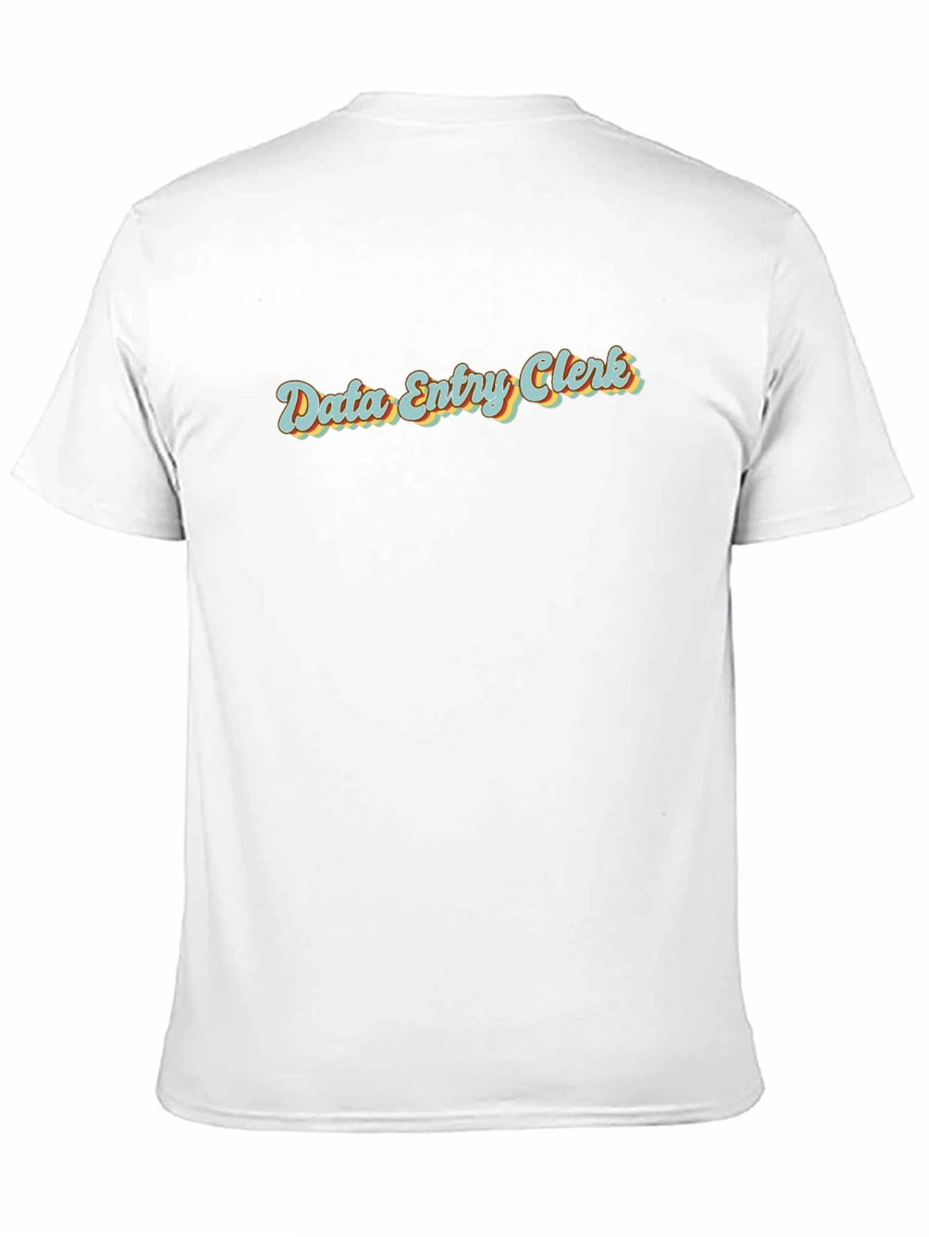 Data Entry Clerk Graphic Tee - Soft Cotton Blend
