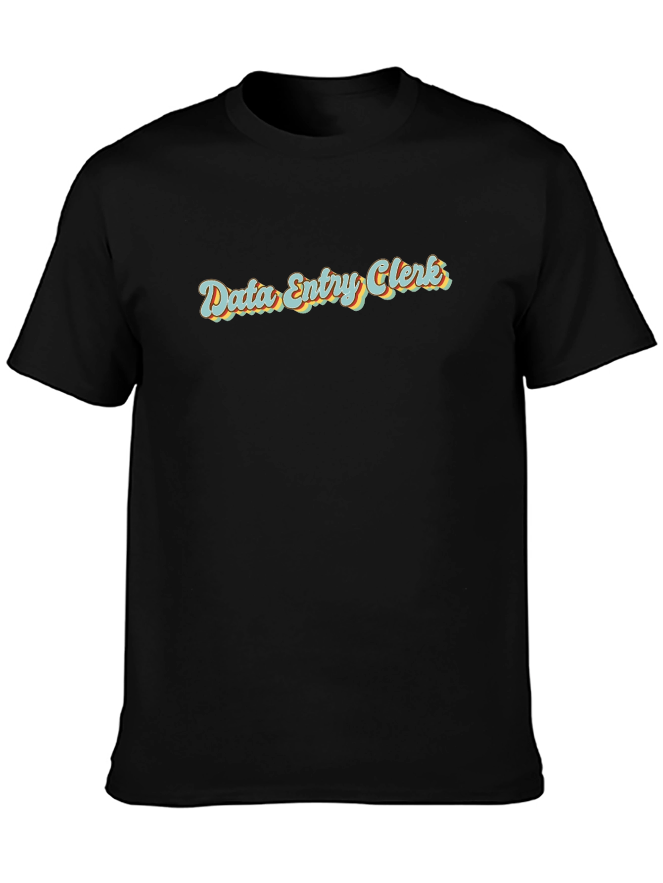 Data Entry Clerk Graphic Tee - Soft Cotton Blend