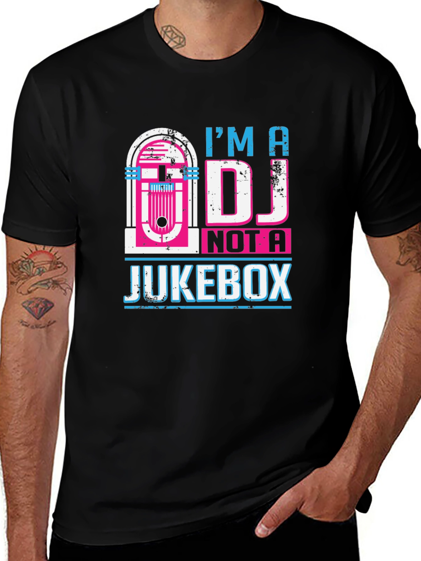 Im a DJ Not a Jukebox Graphic Tee