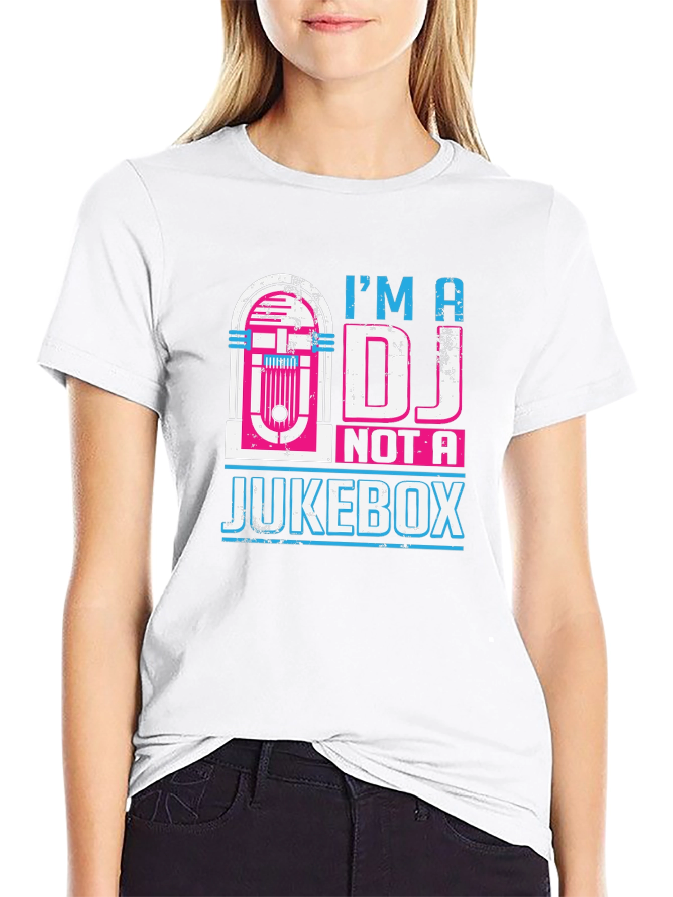 Im a DJ Not a Jukebox Graphic Tee