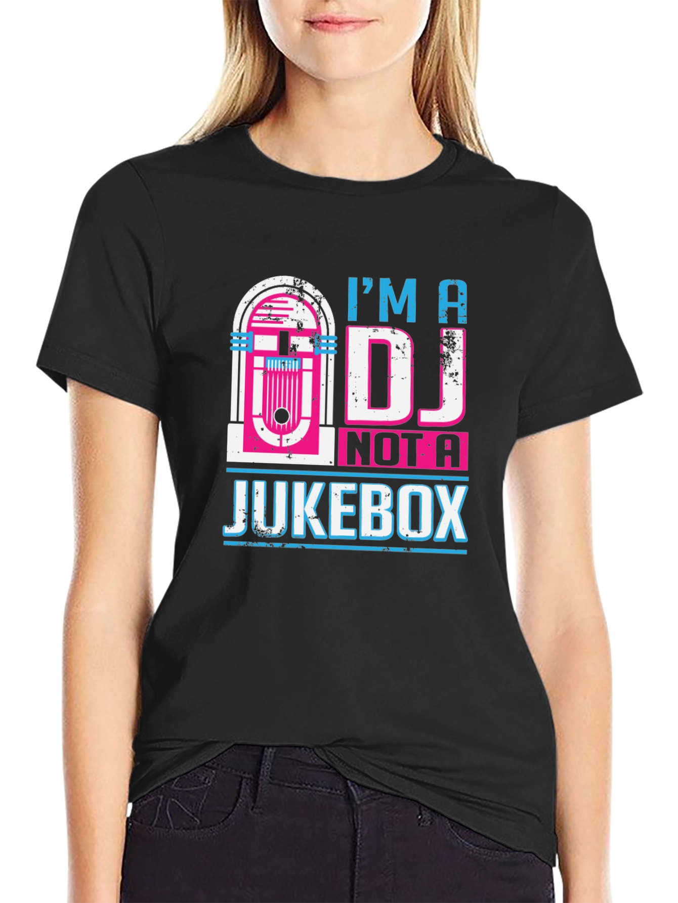 Im a DJ Not a Jukebox Graphic Tee