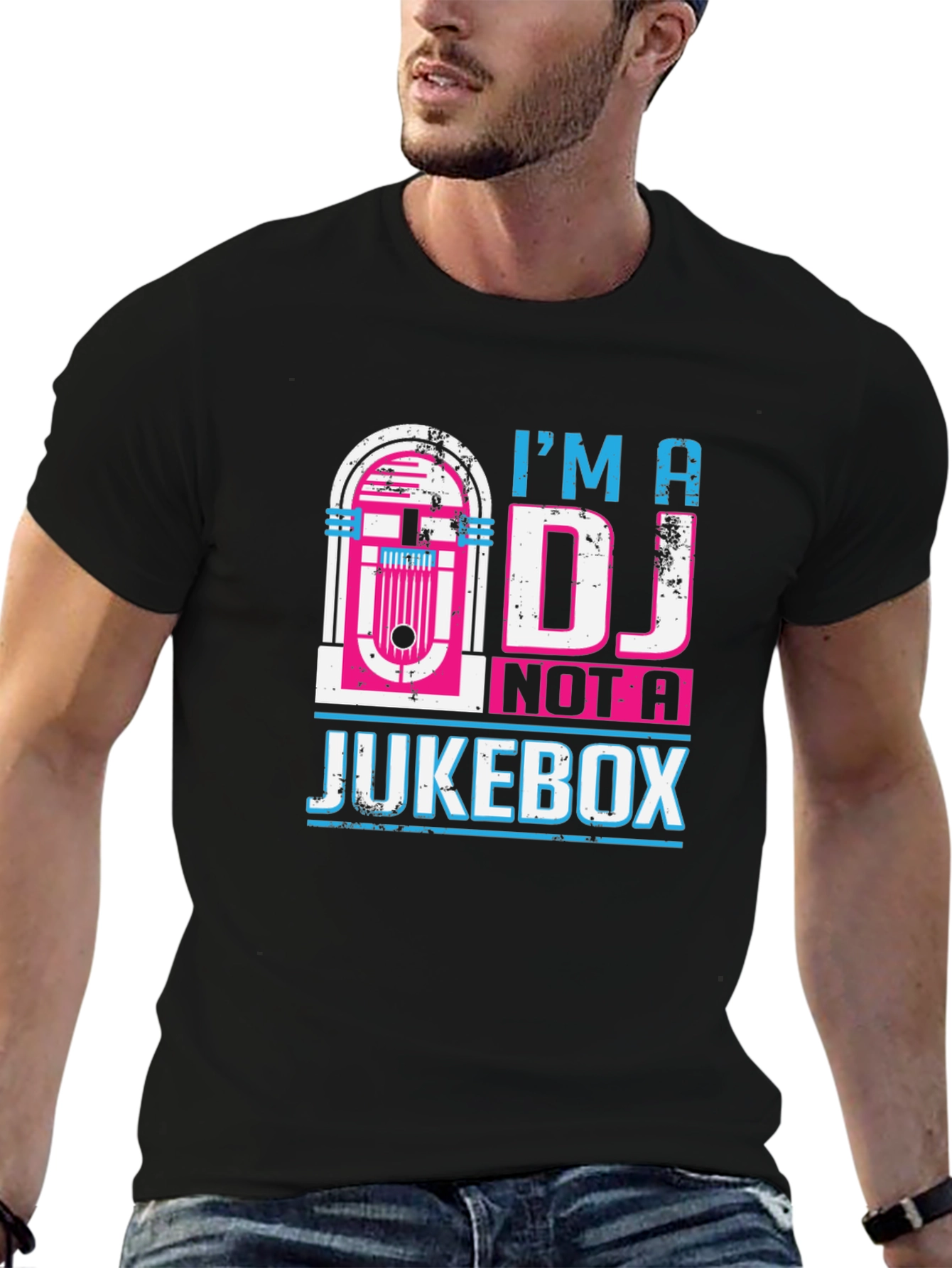 Im a DJ Not a Jukebox Graphic Tee