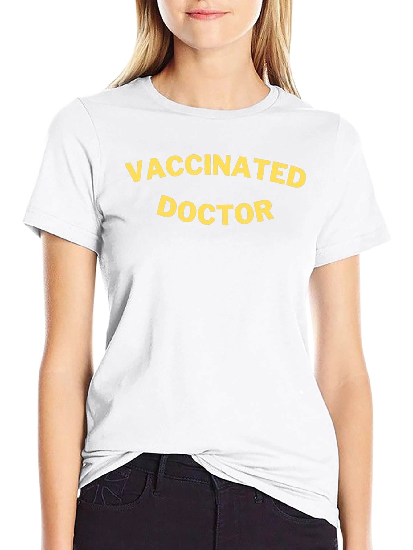 Vaccinated Doctor T-Shirt - Bold Statement Tee