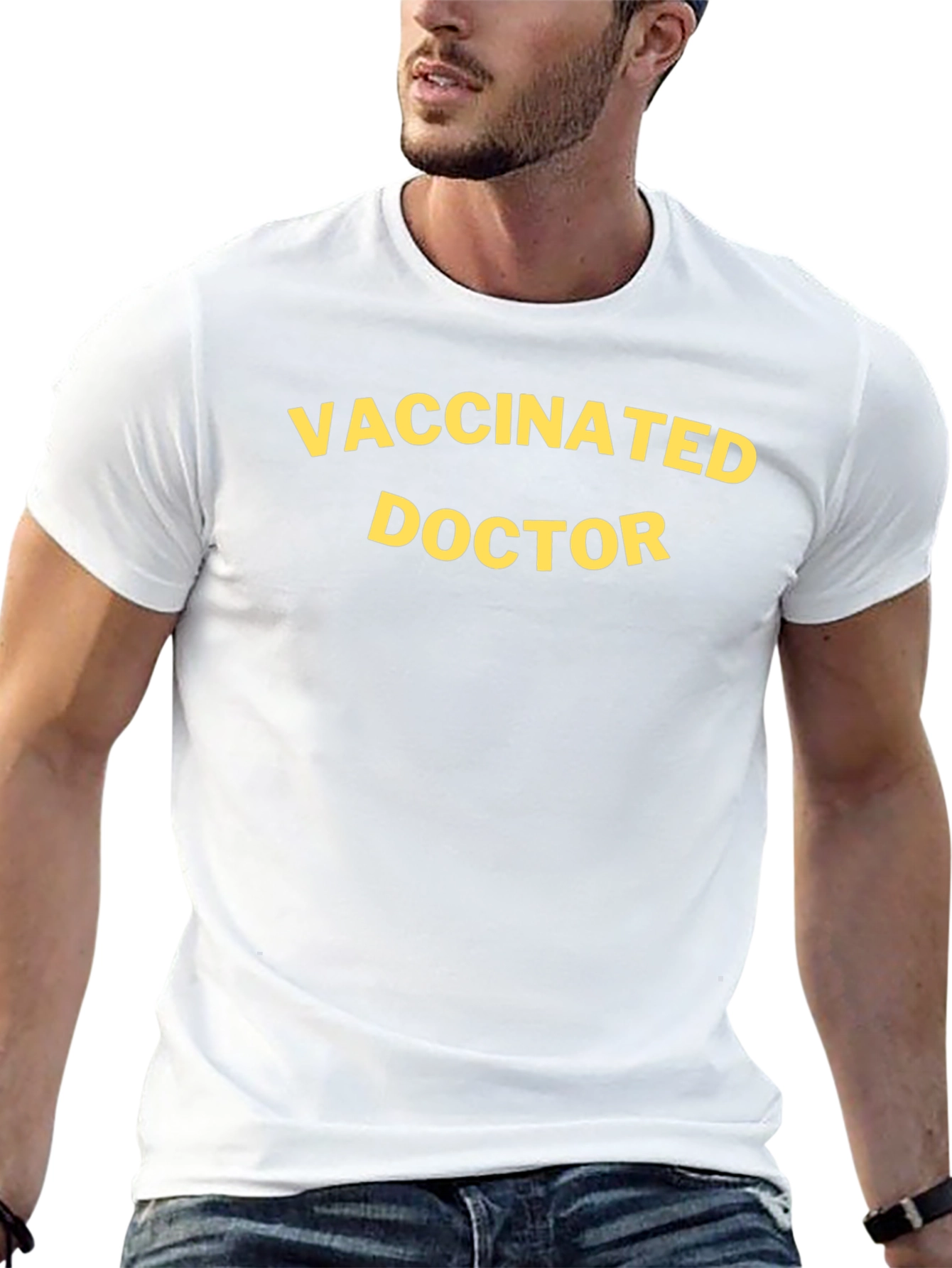 Vaccinated Doctor T-Shirt - Bold Statement Tee