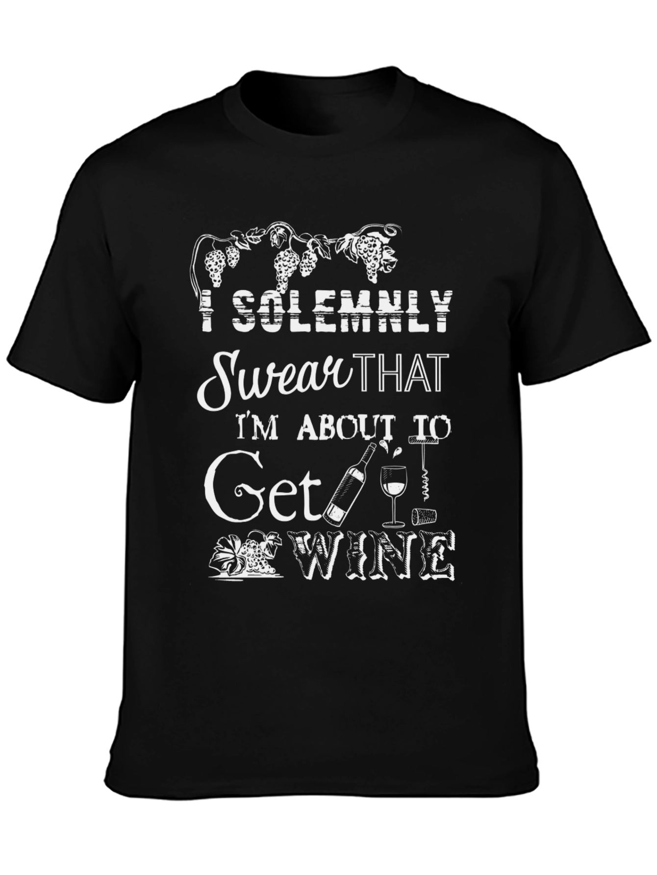 I Solemnly Swear Wine T-Shirt