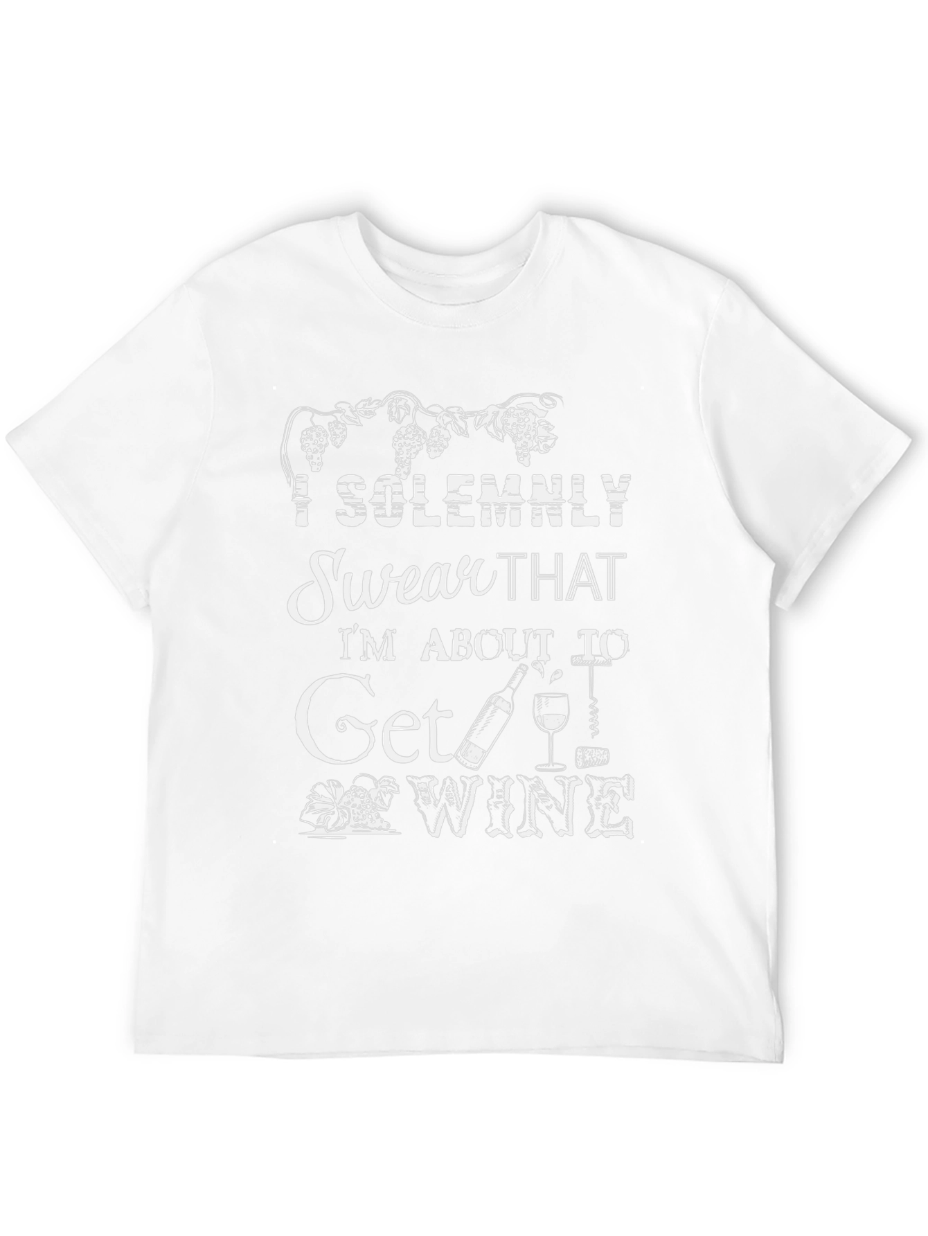 I Solemnly Swear Wine T-Shirt