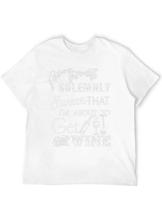 I Solemnly Swear Wine T-Shirt