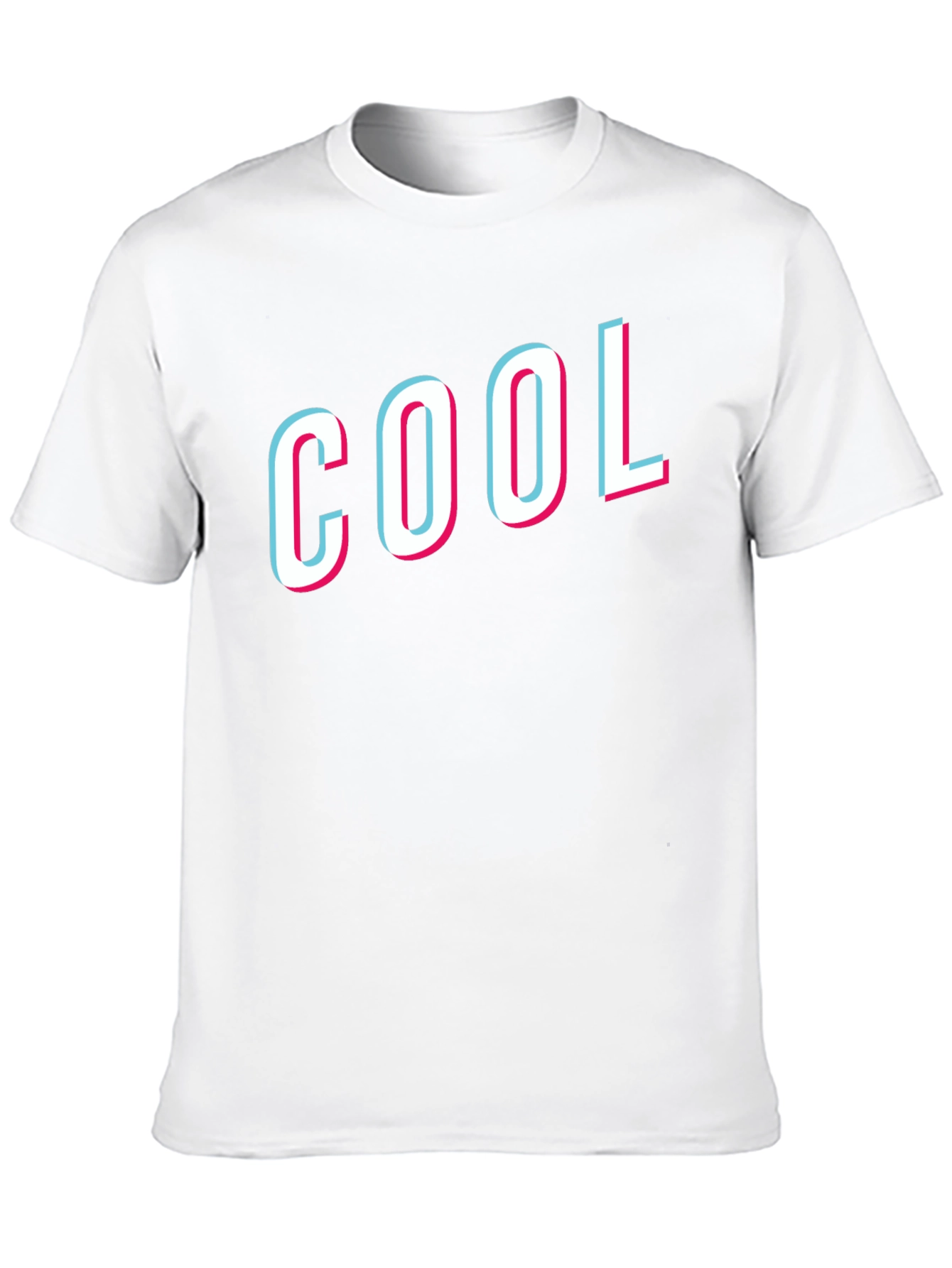 COOL Graphic T-Shirt - Black Cotton Blend Tee