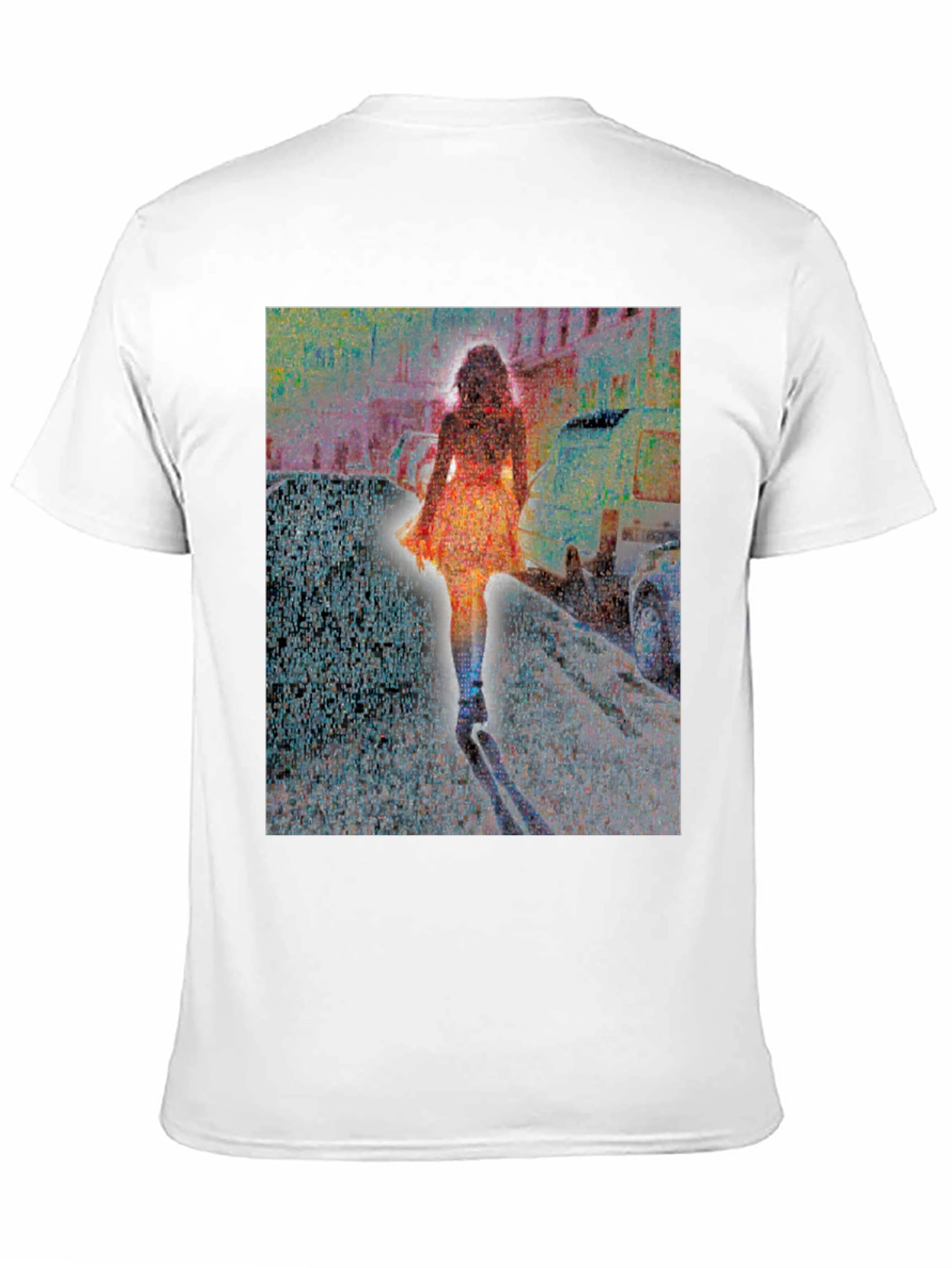 Abstract Cityscape Graphic Tee
