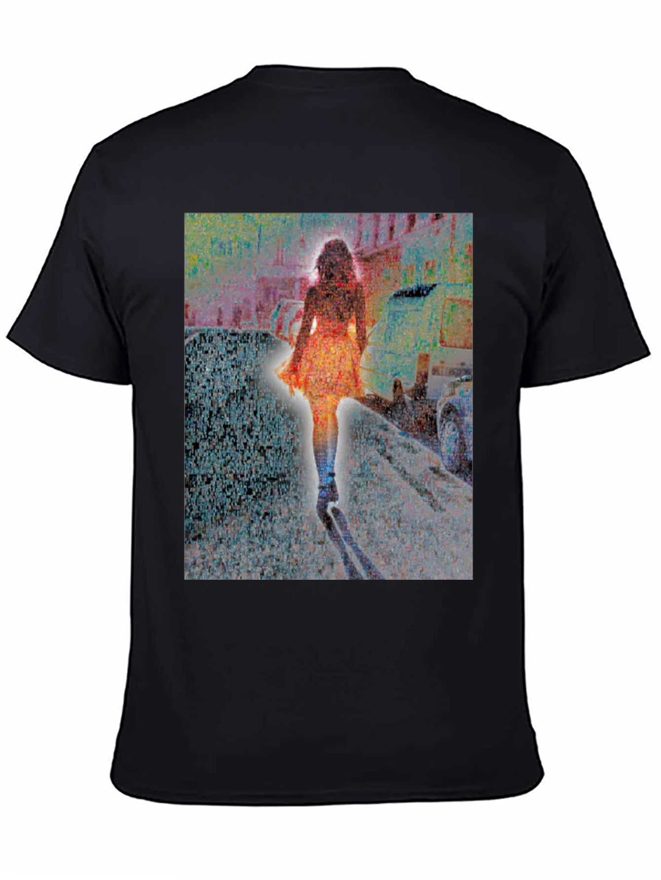 Abstract Cityscape Graphic Tee