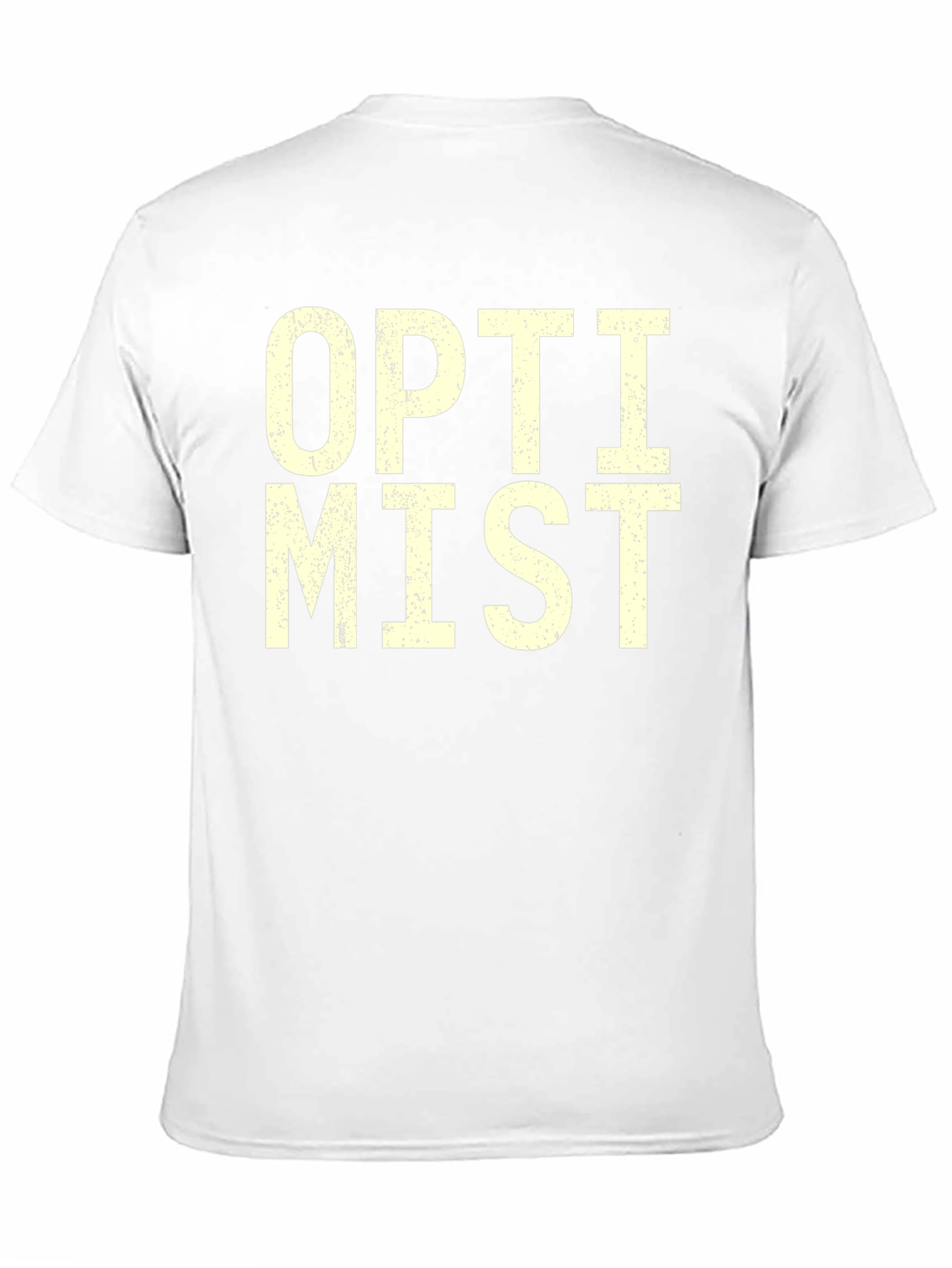 Optimist Graphic T-Shirt - Black
