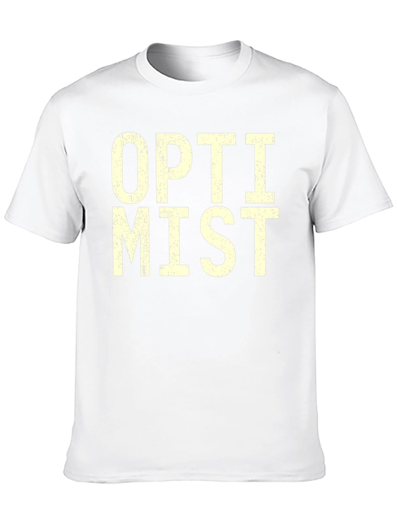 Optimist Graphic T-Shirt - Black