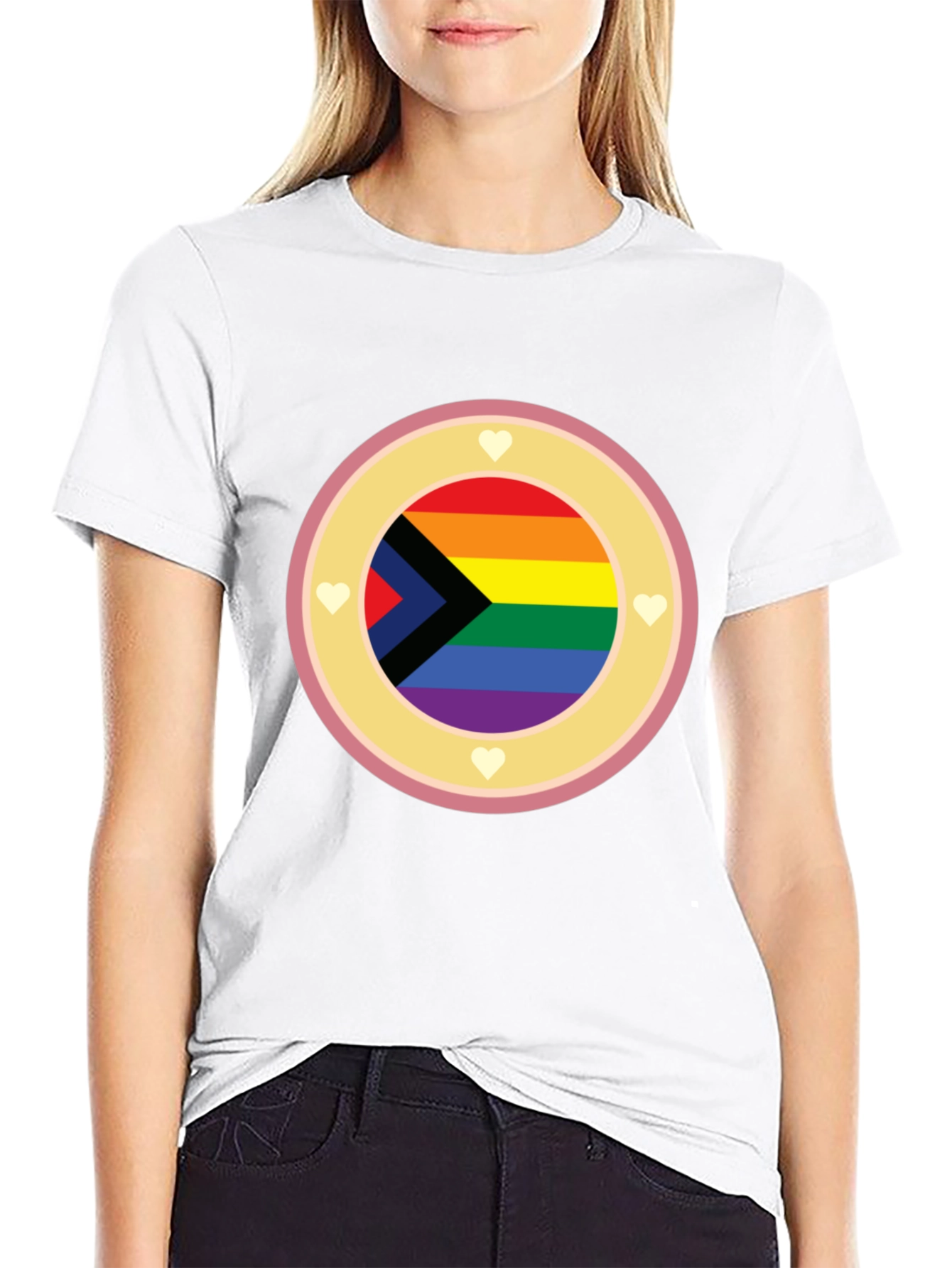 Pride Progress Flag Graphic Tee
