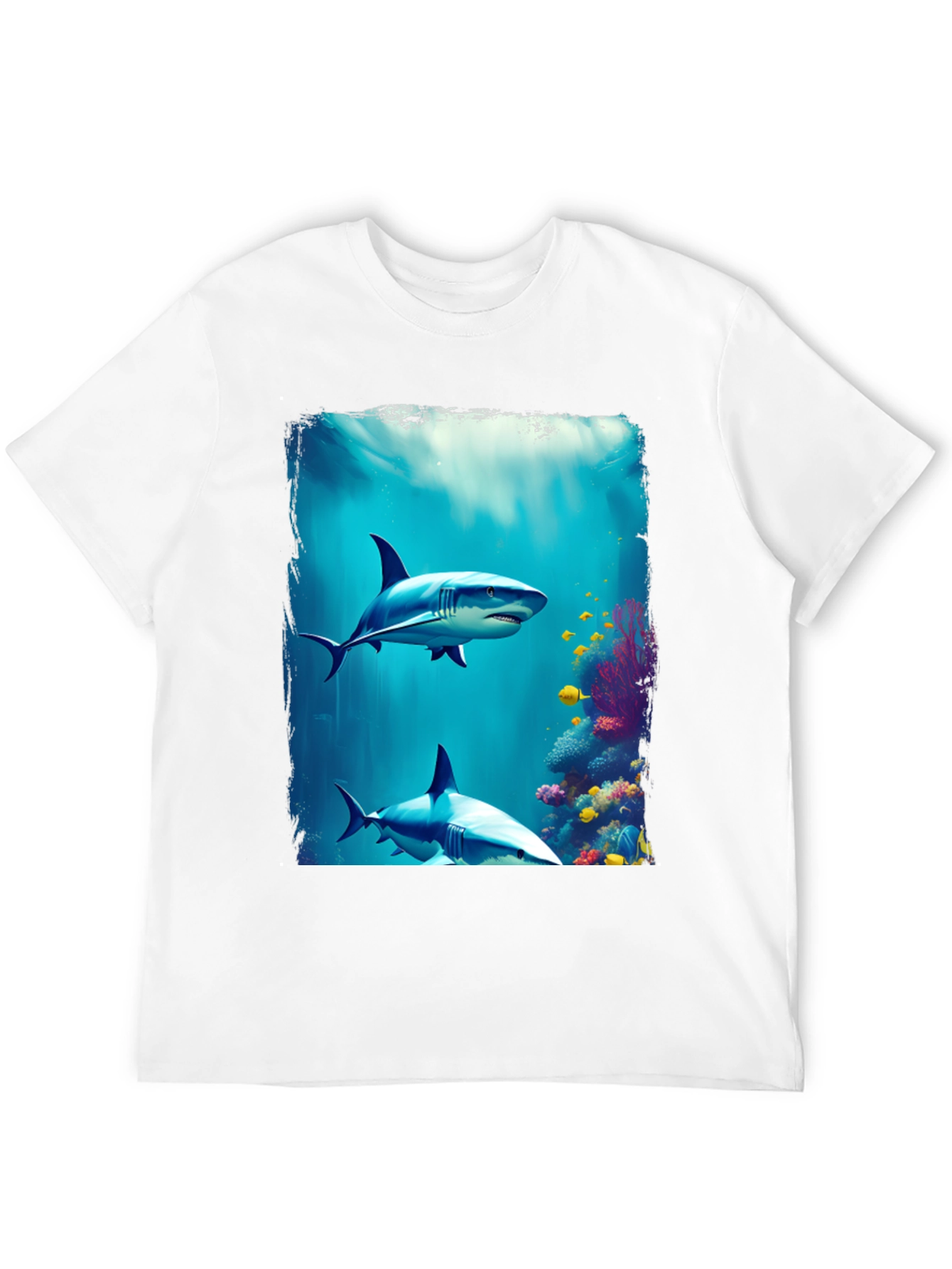 Shark Reef Graphic Tee - Ocean Life T-Shirt