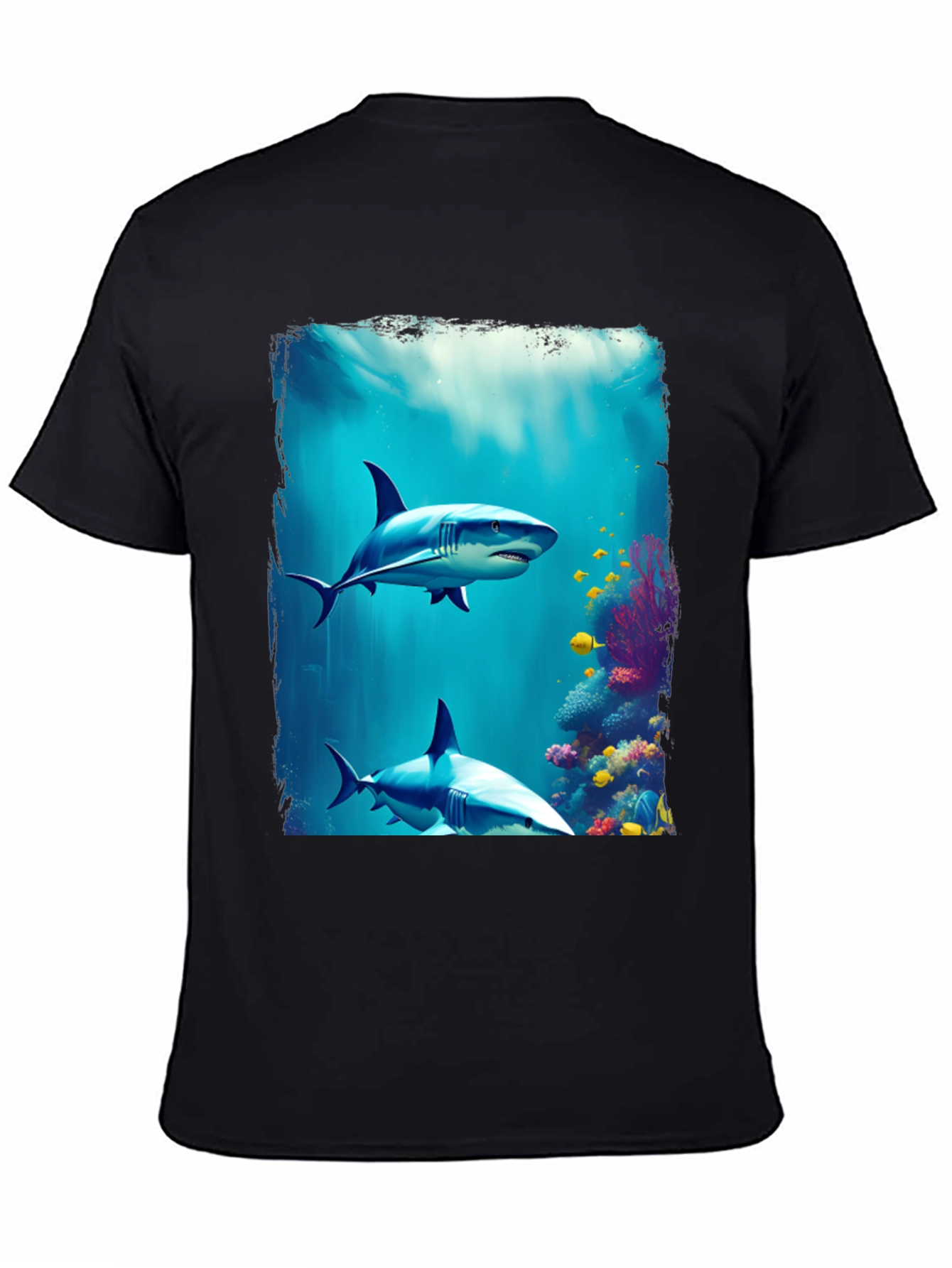 Shark Reef Graphic Tee - Ocean Life T-Shirt