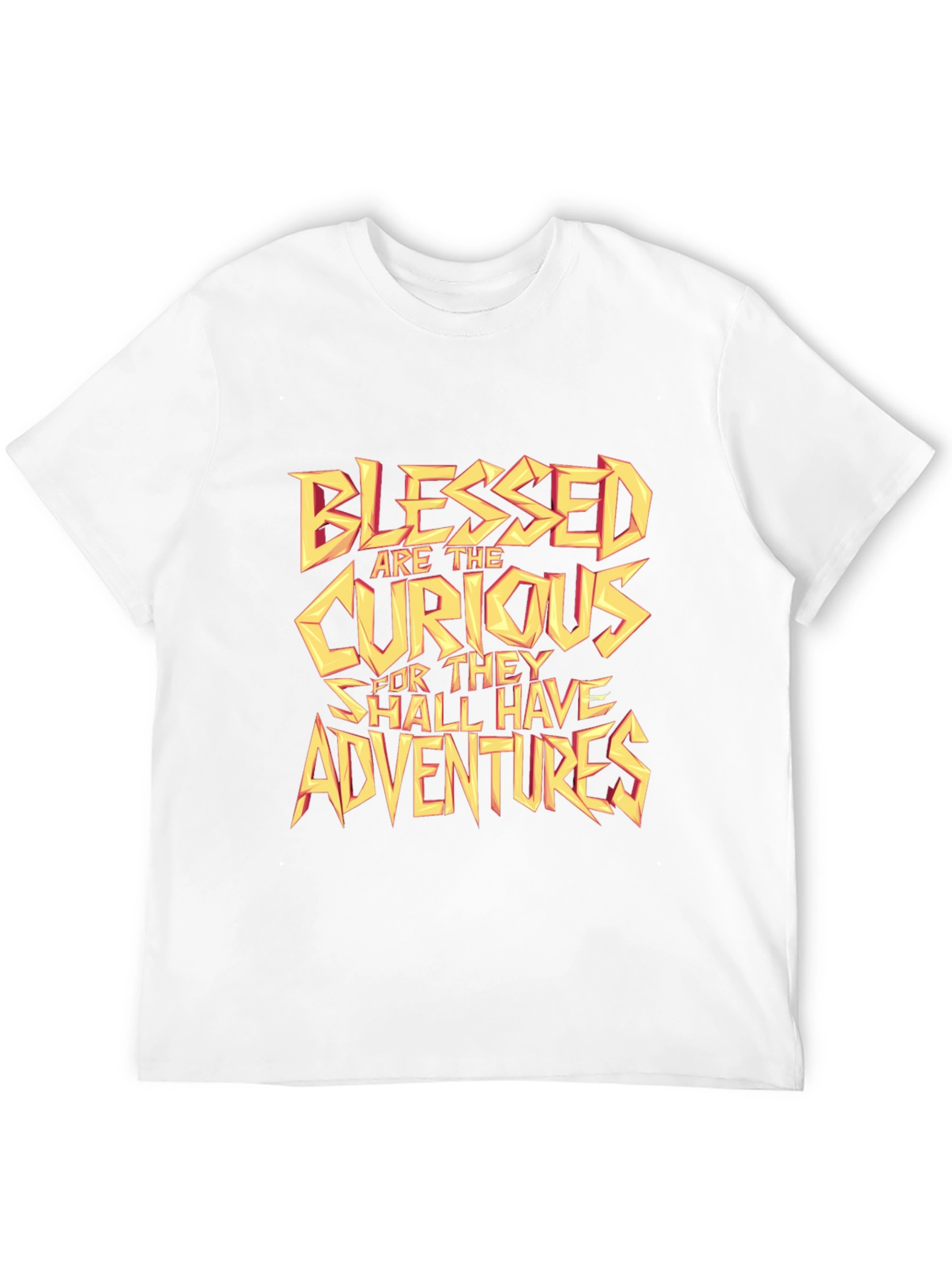 Blessed Are The Curious Graphic T-Shirt