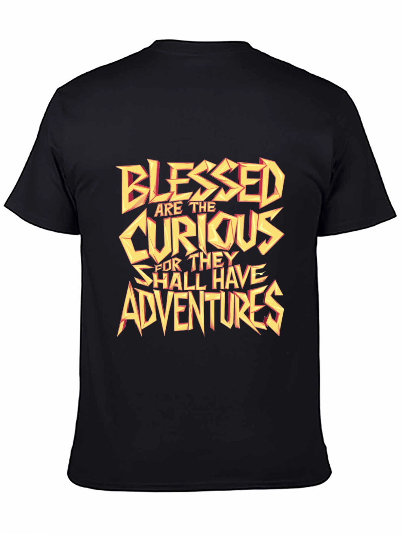 Blessed Are The Curious Graphic T-Shirt