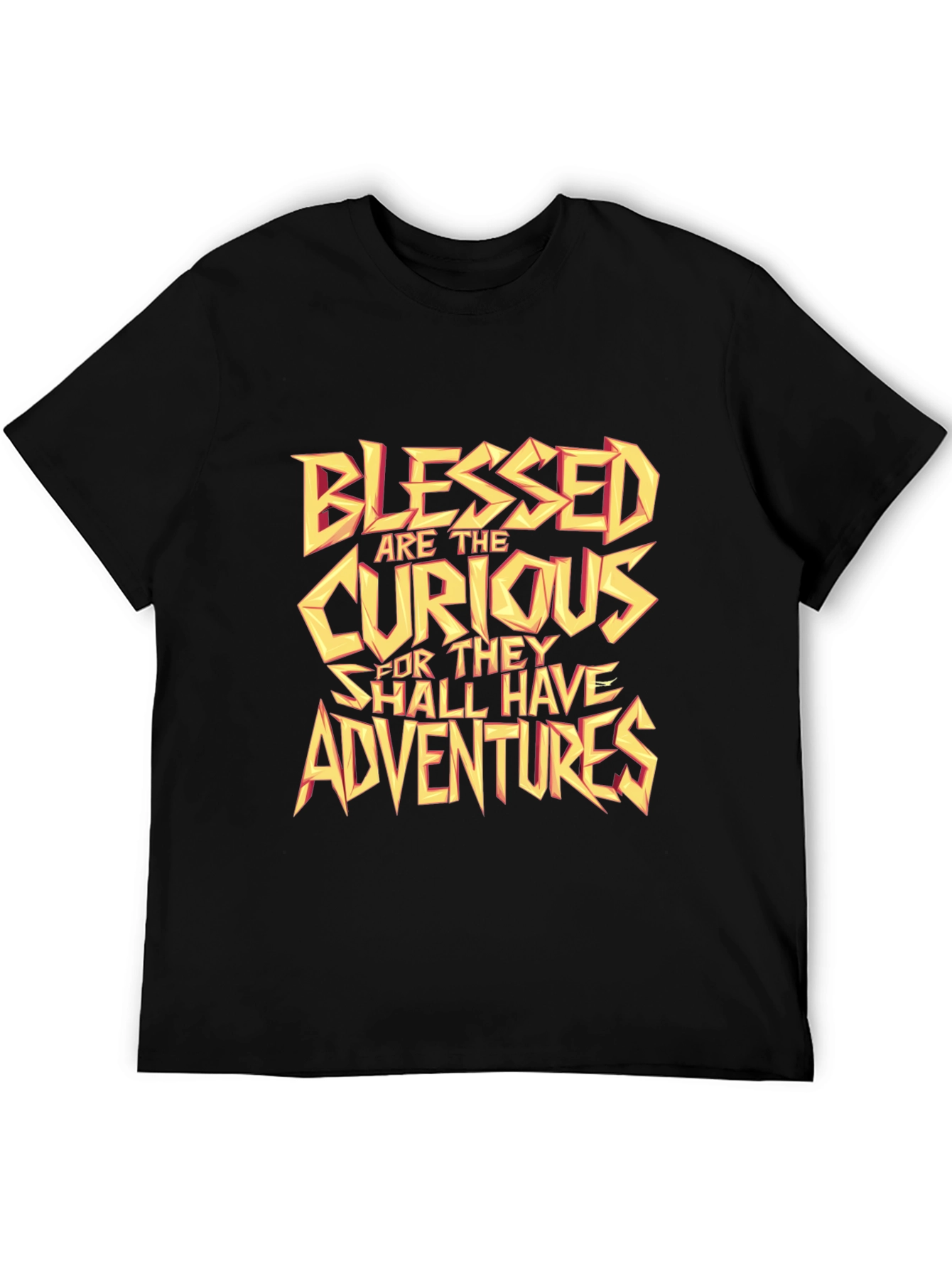 Blessed Are The Curious Graphic T-Shirt