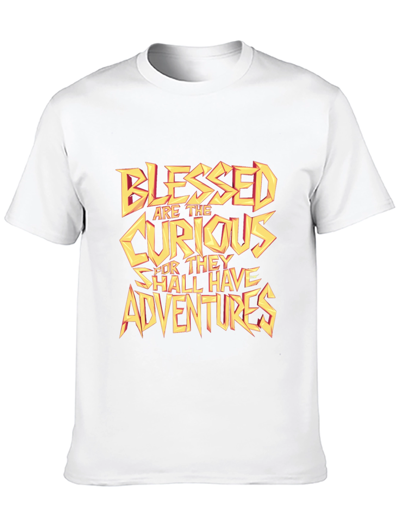 Blessed Are The Curious Graphic T-Shirt