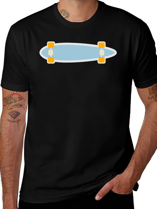 Skateboard Graphic Tee - Casual Style