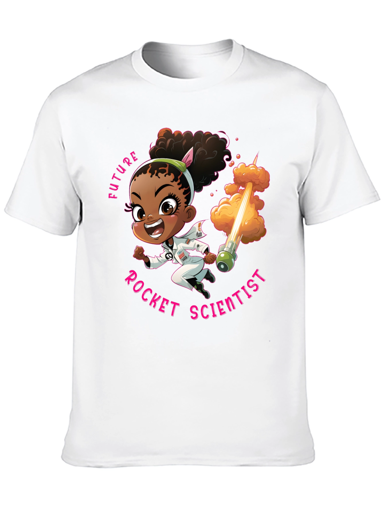 Future Rocket Scientist T-Shirt - Black