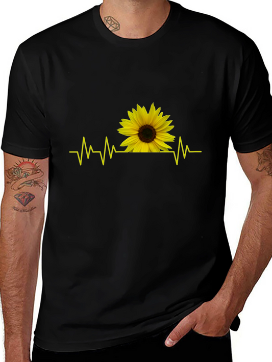 Sunflower Heartbeat T-Shirt