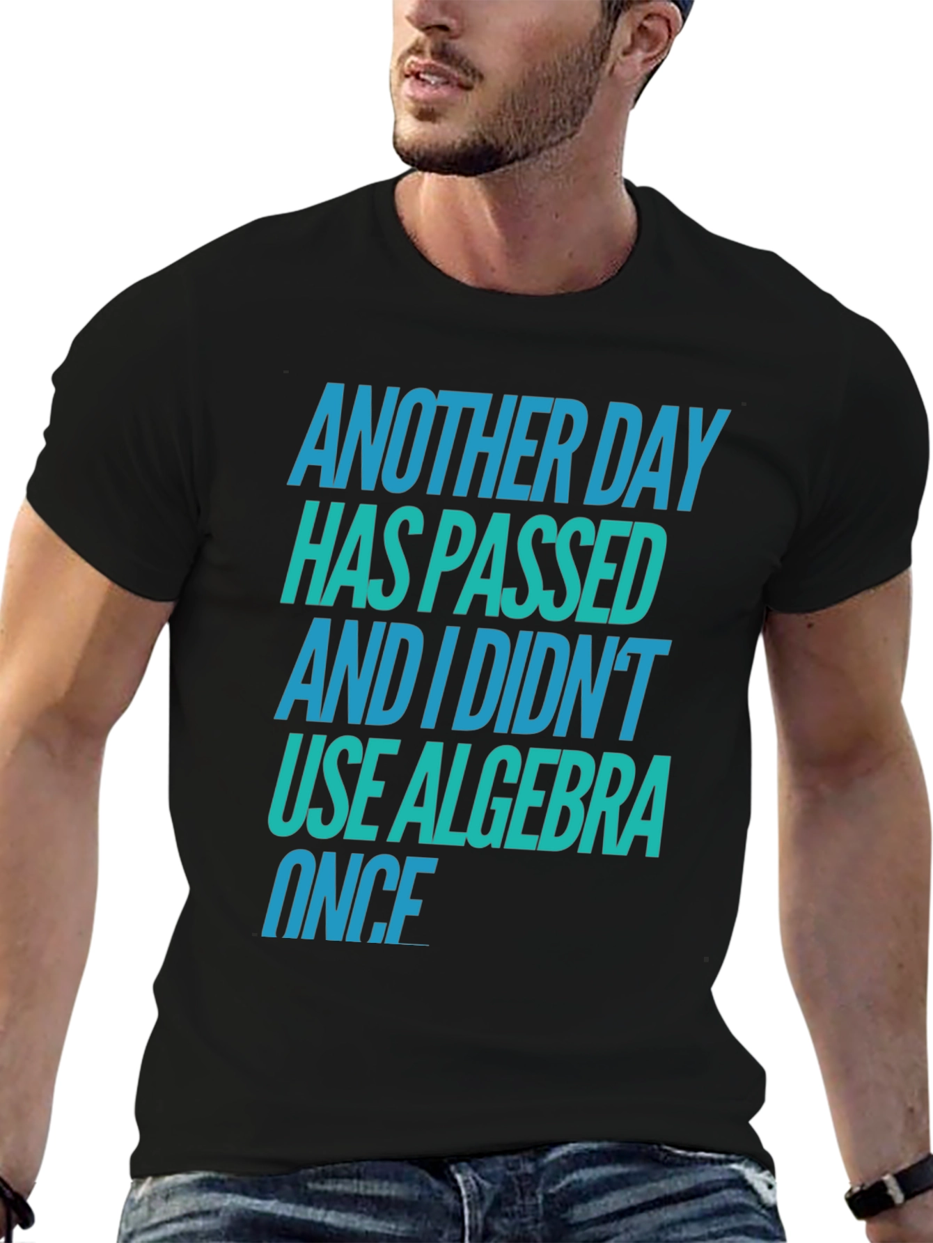 Funny Algebra T-Shirt - Another Day Passed