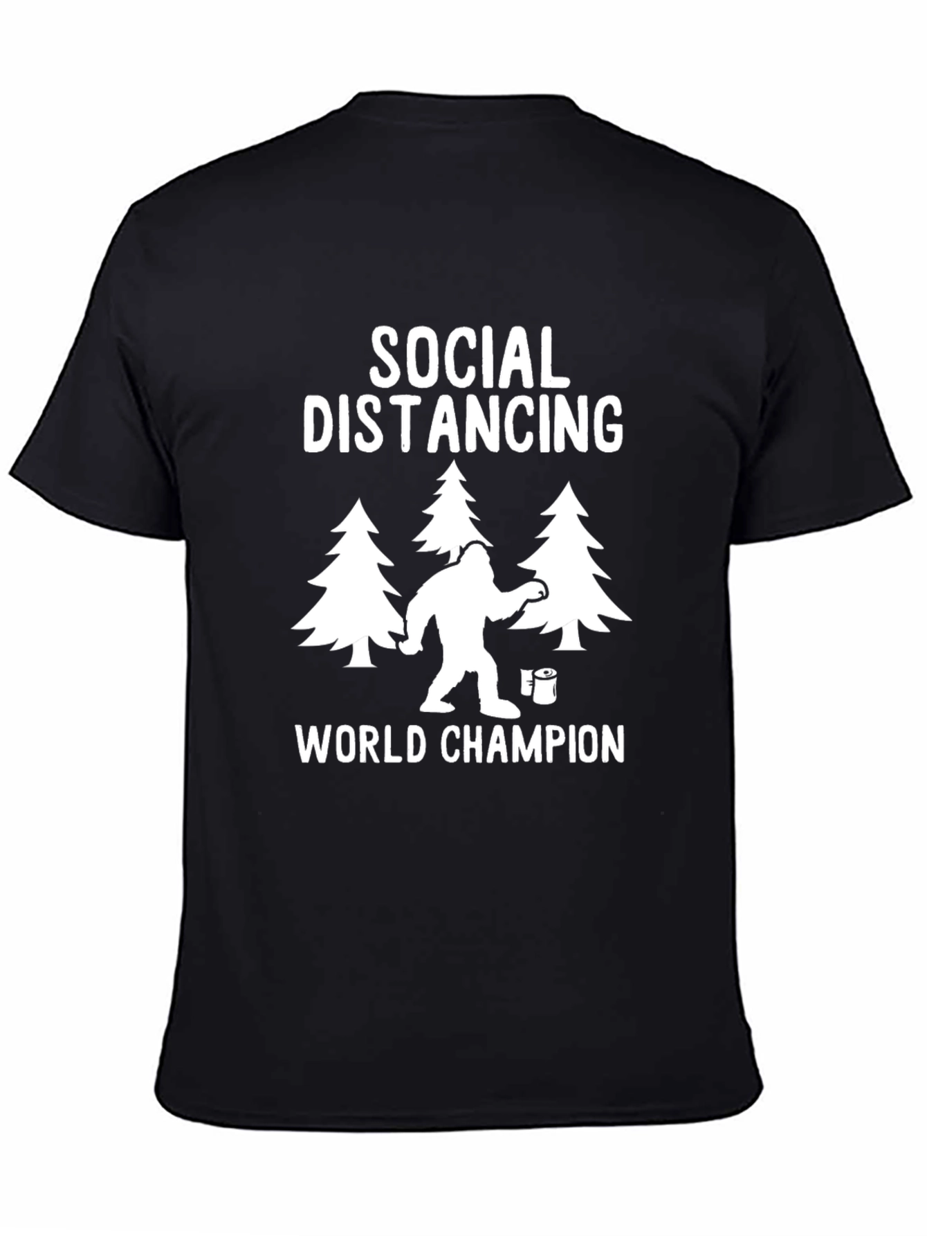 Social Distancing World Champion Graphic Tee