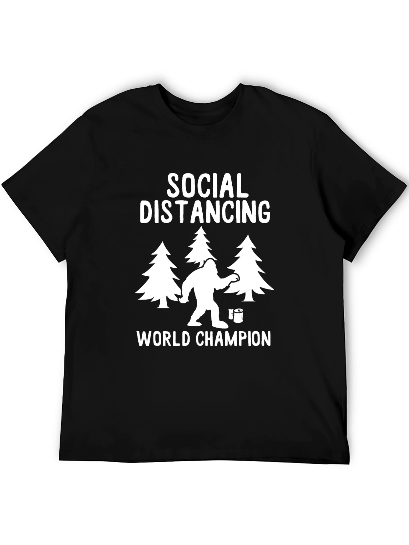 Social Distancing World Champion Graphic Tee
