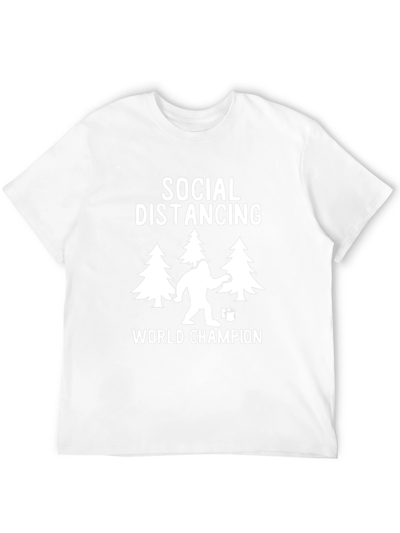 Social Distancing World Champion Graphic Tee