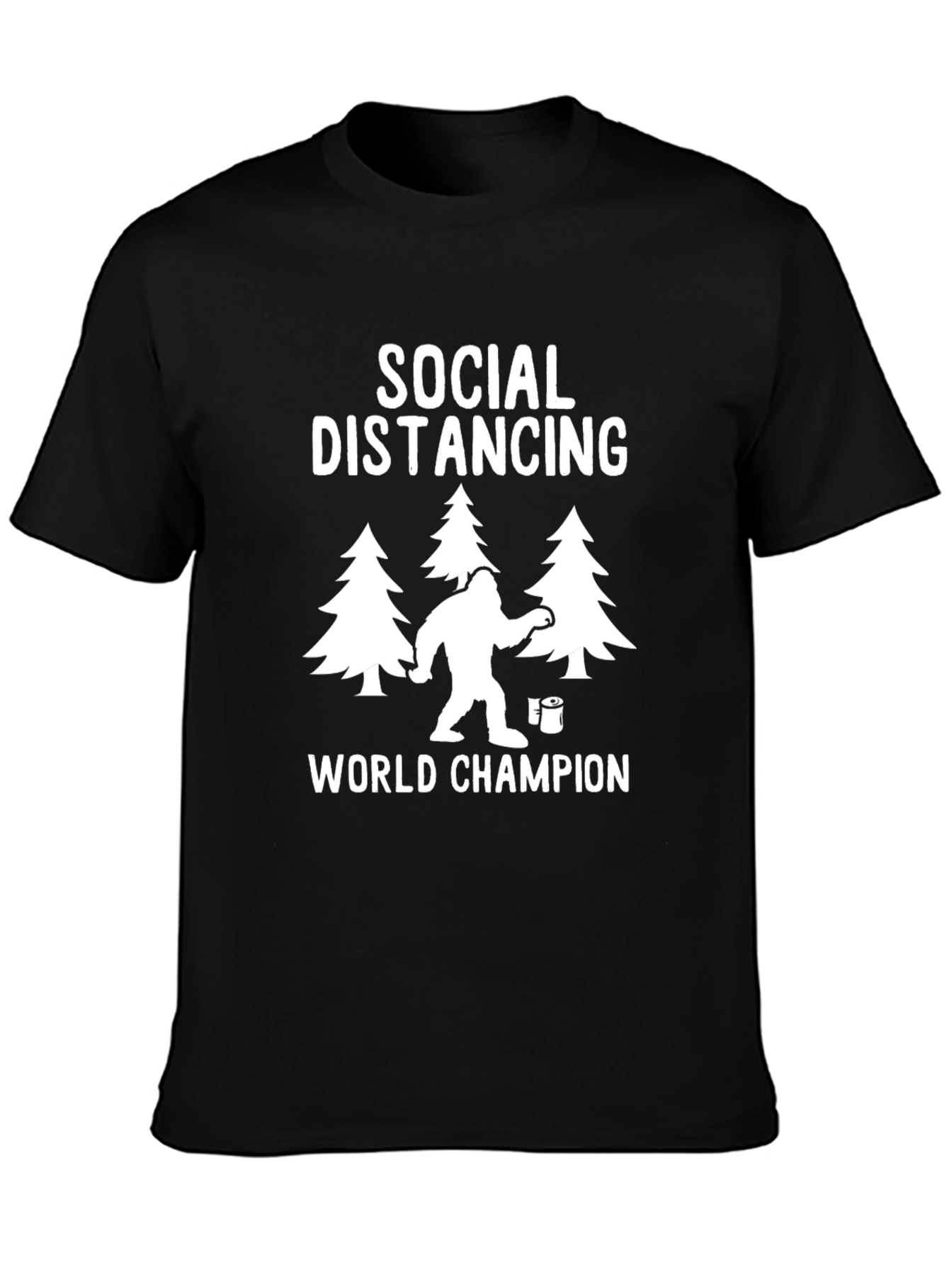 Social Distancing World Champion Graphic Tee