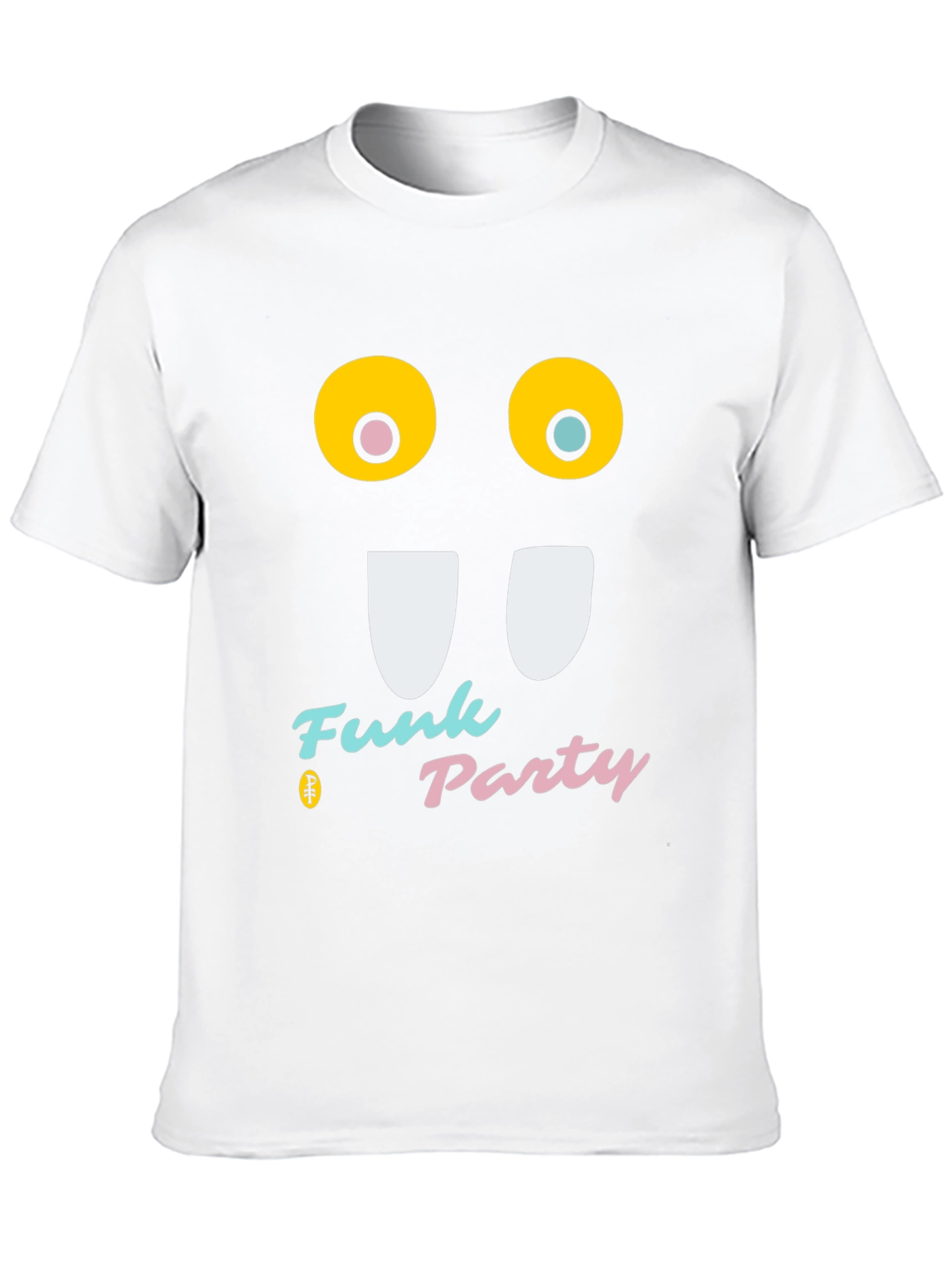 Funky Party Black T-Shirt - Graphic Novelty Tee