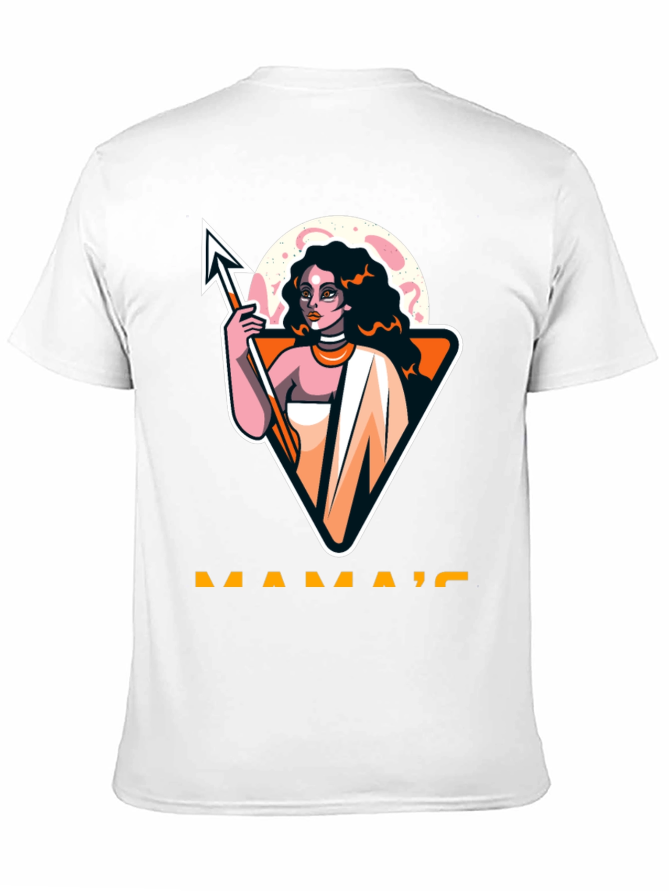 Mamas Black Graphic T-Shirt