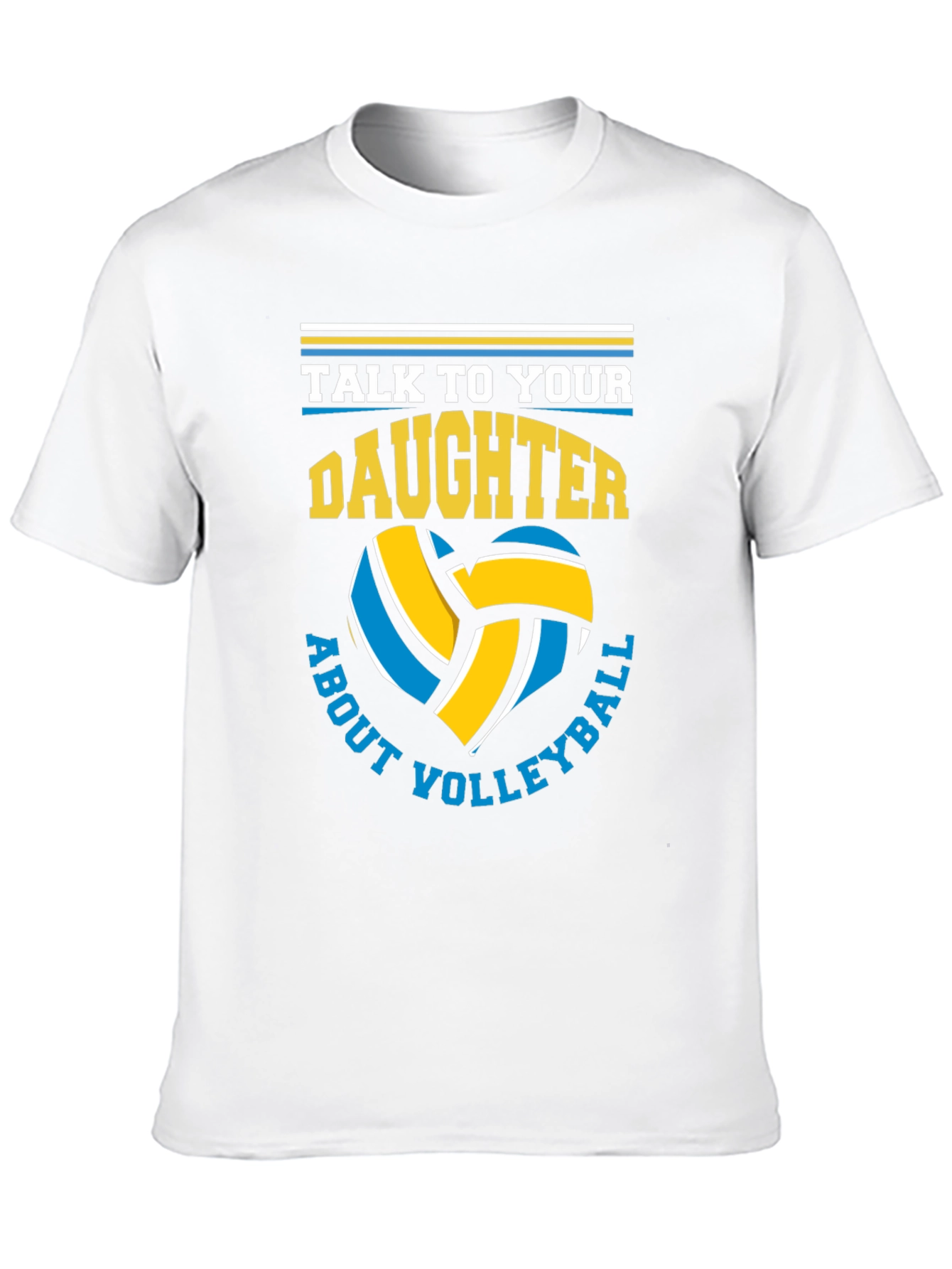 Volleyball Dad T-Shirt - Talk to Your Daughter!