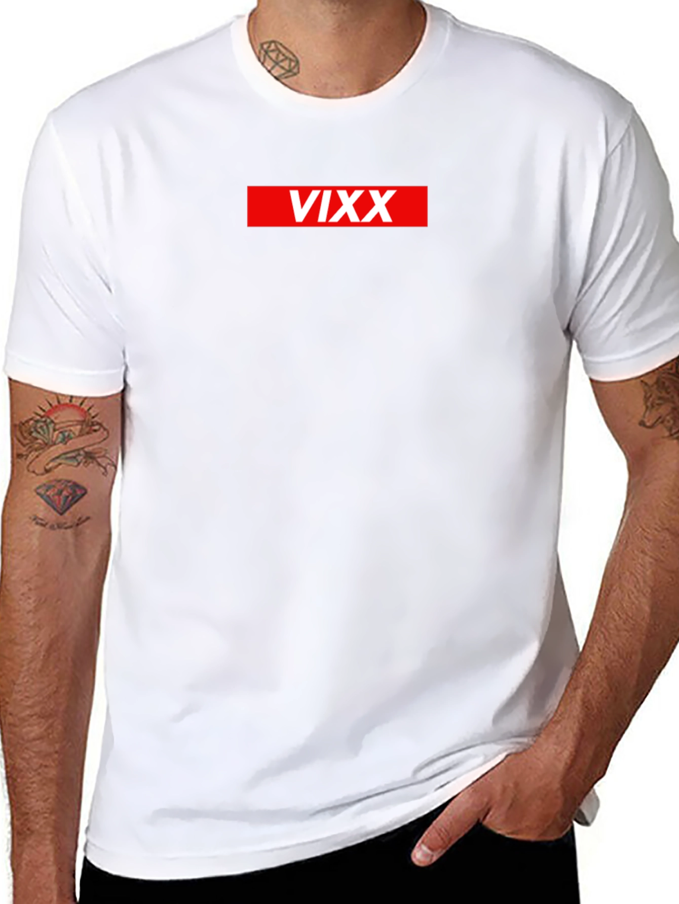 VIXX Logo Black T-Shirt
