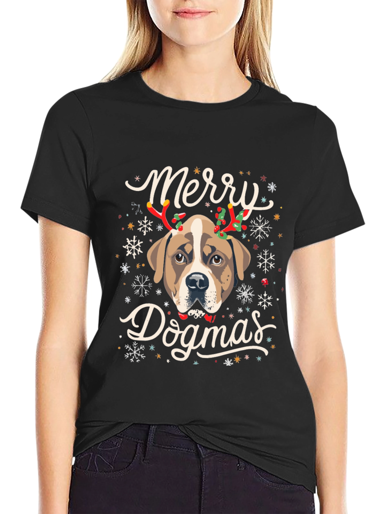 Merry Dogmas Christmas T-Shirt