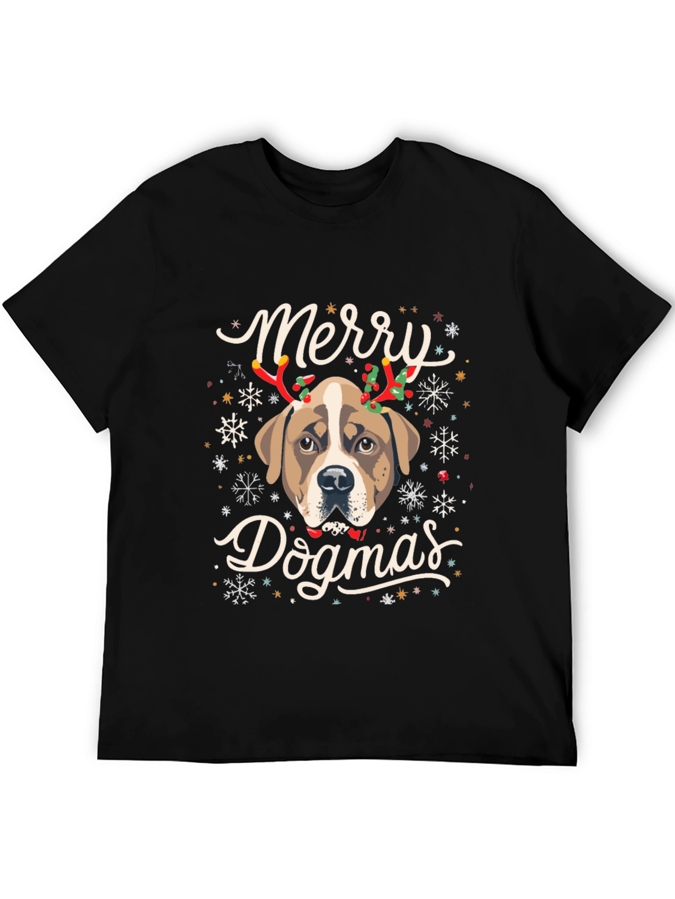Merry Dogmas Christmas T-Shirt