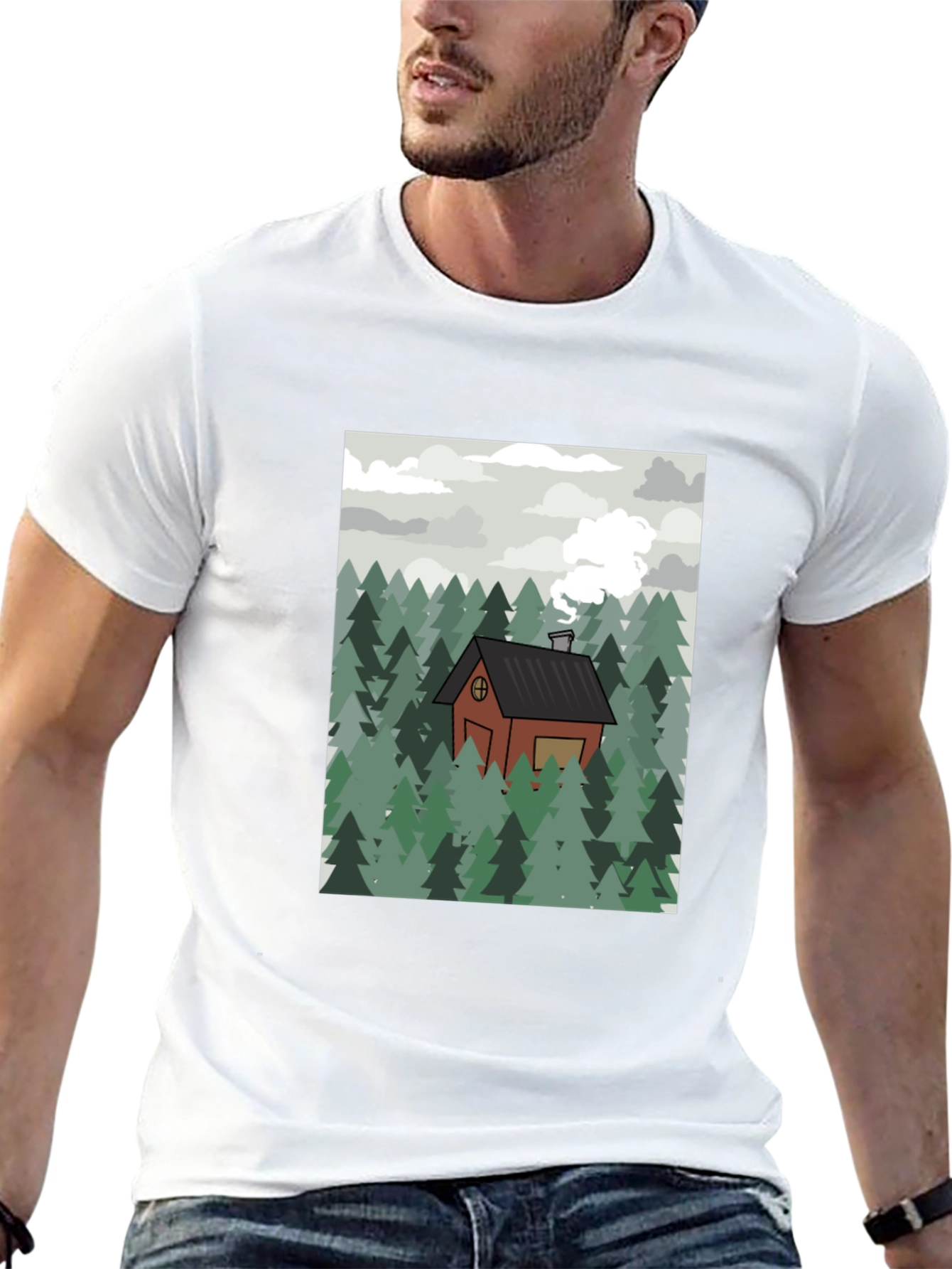 Cabin in the Woods Graphic Tee - Unisex