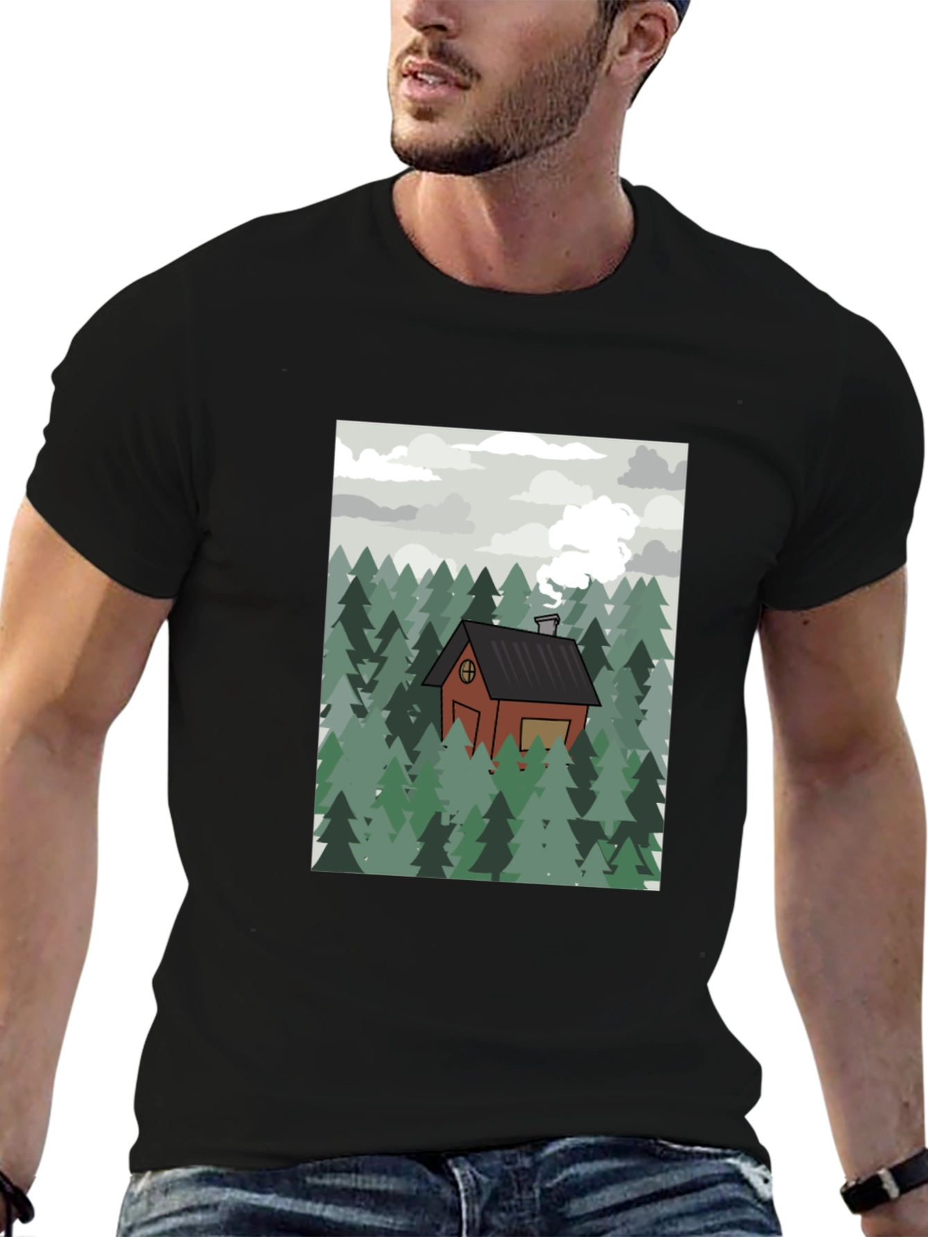 Cabin in the Woods Graphic Tee - Unisex